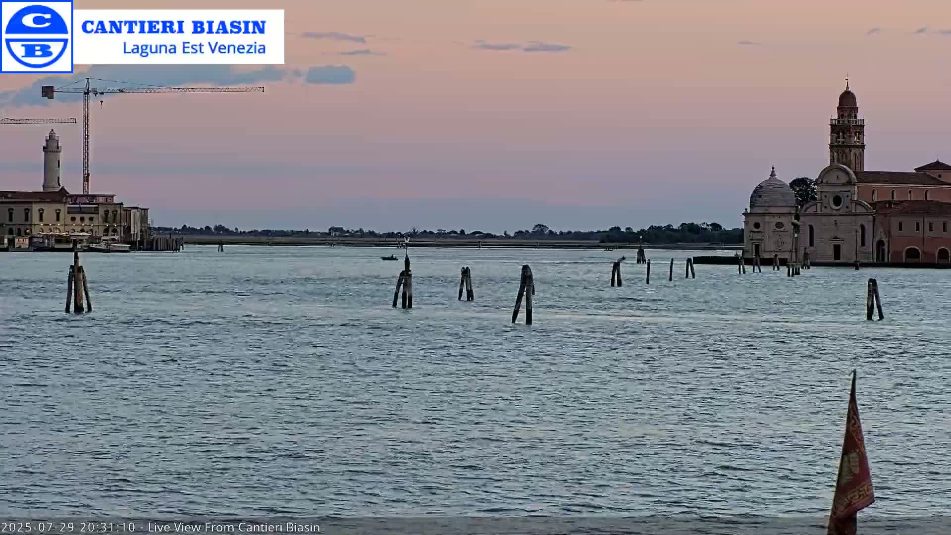 Laguna Lake Est Veniezia from Cantieri Biasin - Venice, Veneto, Italy