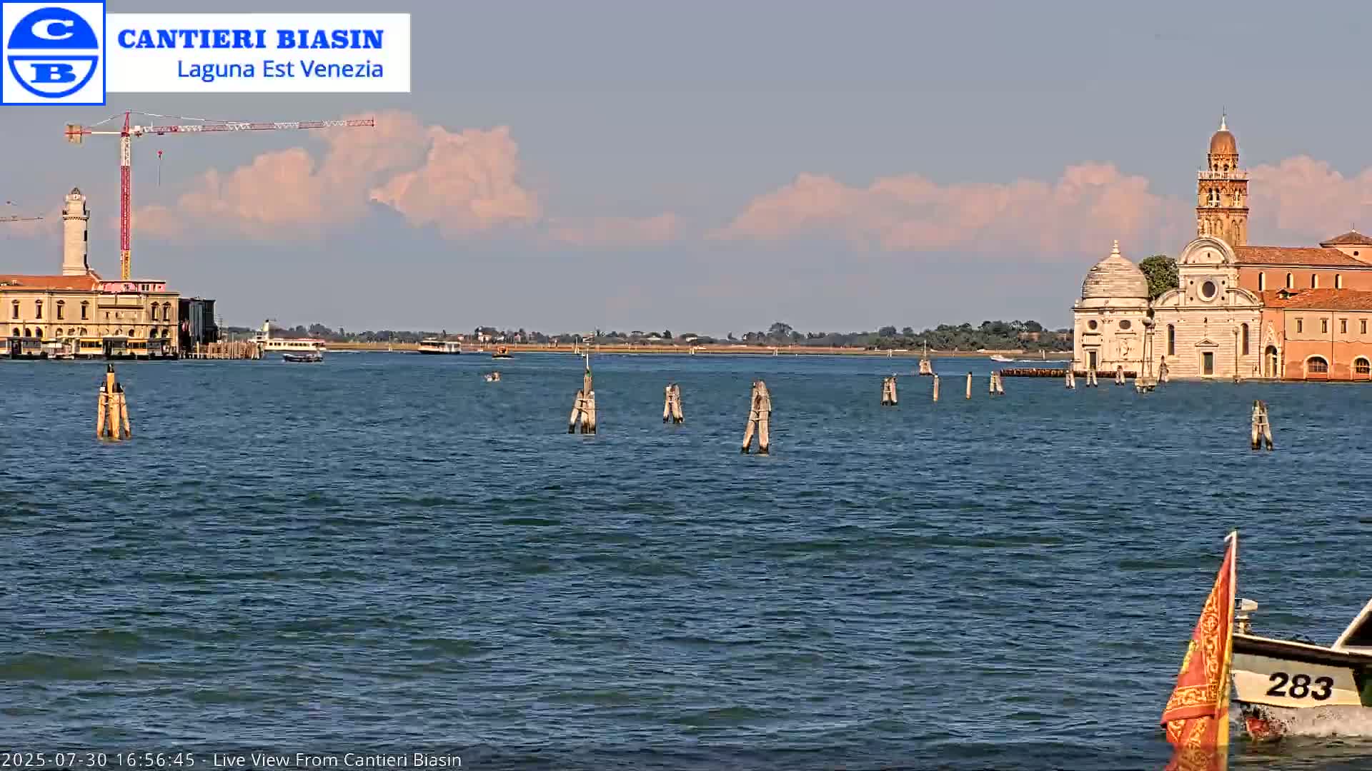 Laguna Lake Est Veniezia from Cantieri Biasin - Venice, Veneto, Italy