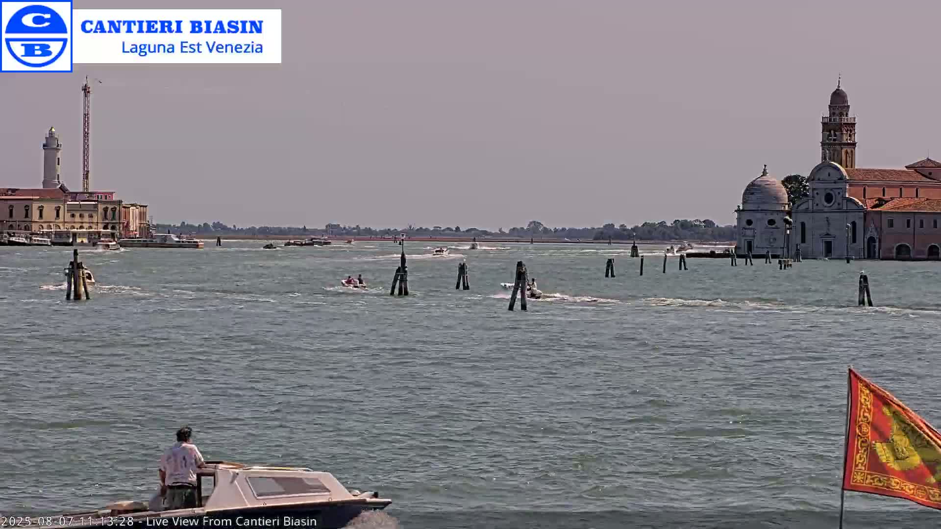 Laguna Lake Est Veniezia from Cantieri Biasin - Venice, Veneto, Italy