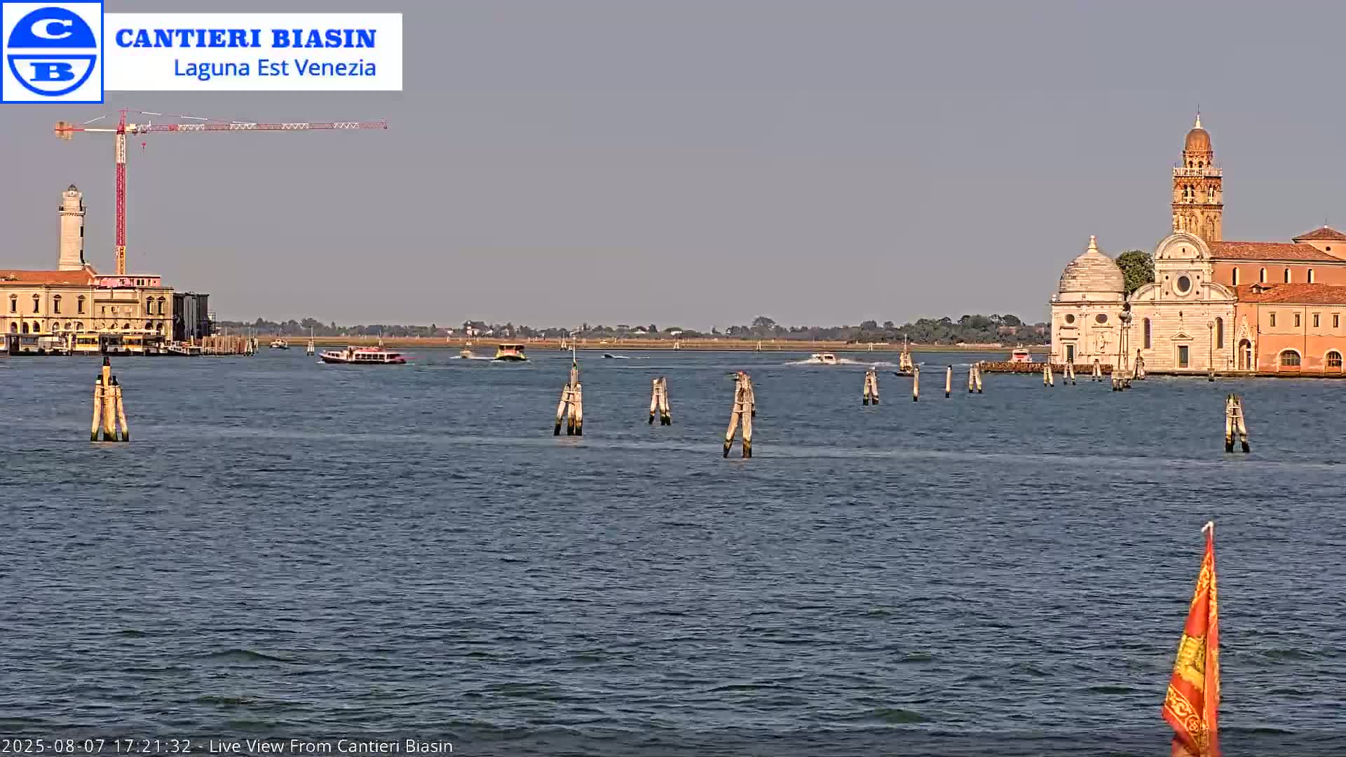 Laguna Lake Est Veniezia from Cantieri Biasin - Venice, Veneto, Italy