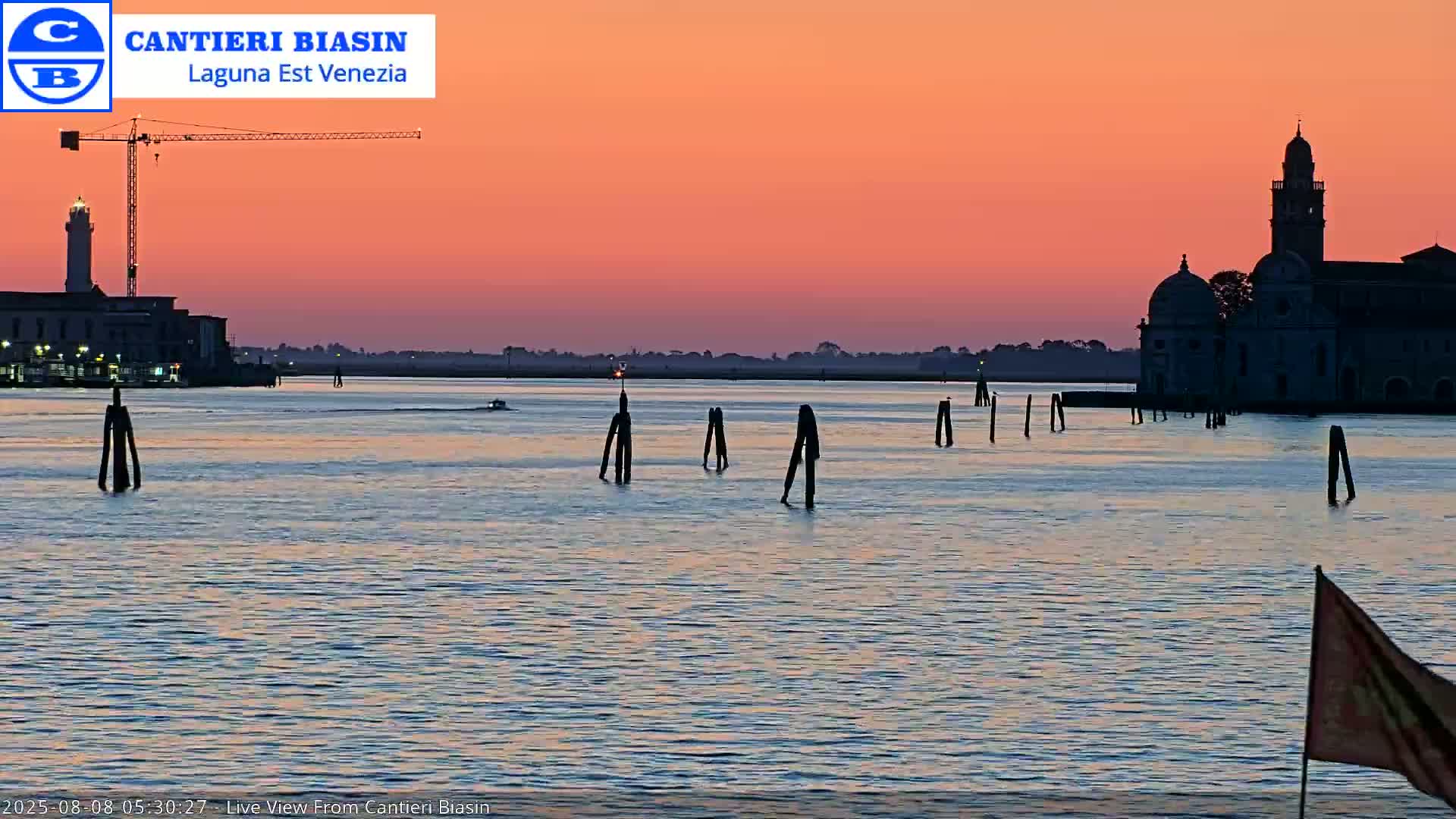 Laguna Lake Est Veniezia from Cantieri Biasin - Venice, Veneto, Italy