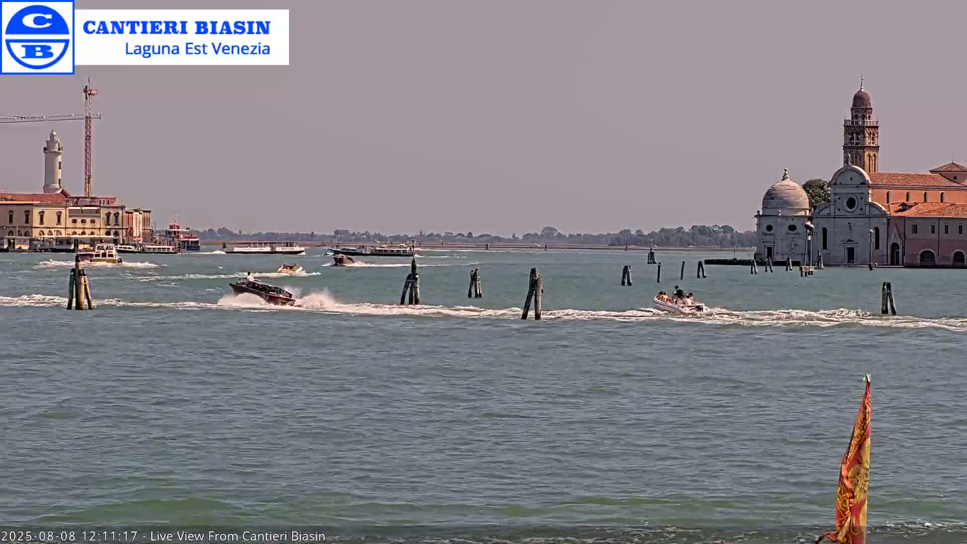 Laguna Lake Est Veniezia from Cantieri Biasin - Venice, Veneto, Italy