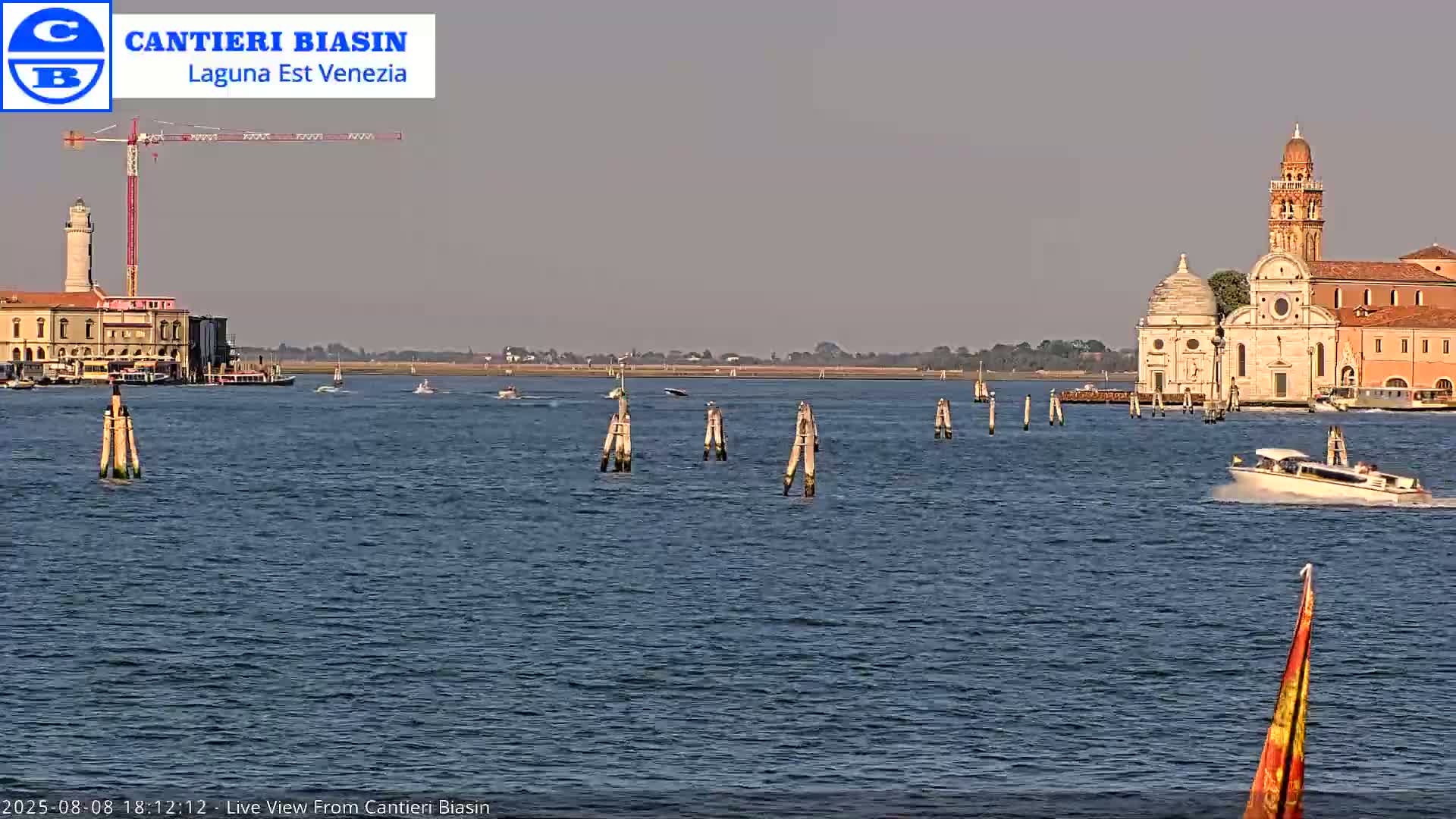 Laguna Lake Est Veniezia from Cantieri Biasin - Venice, Veneto, Italy