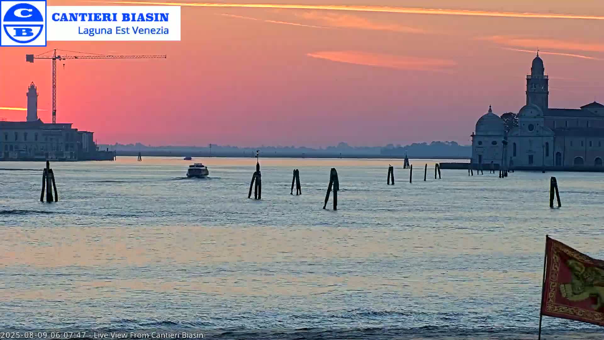 Laguna Lake Est Veniezia from Cantieri Biasin - Venice, Veneto, Italy