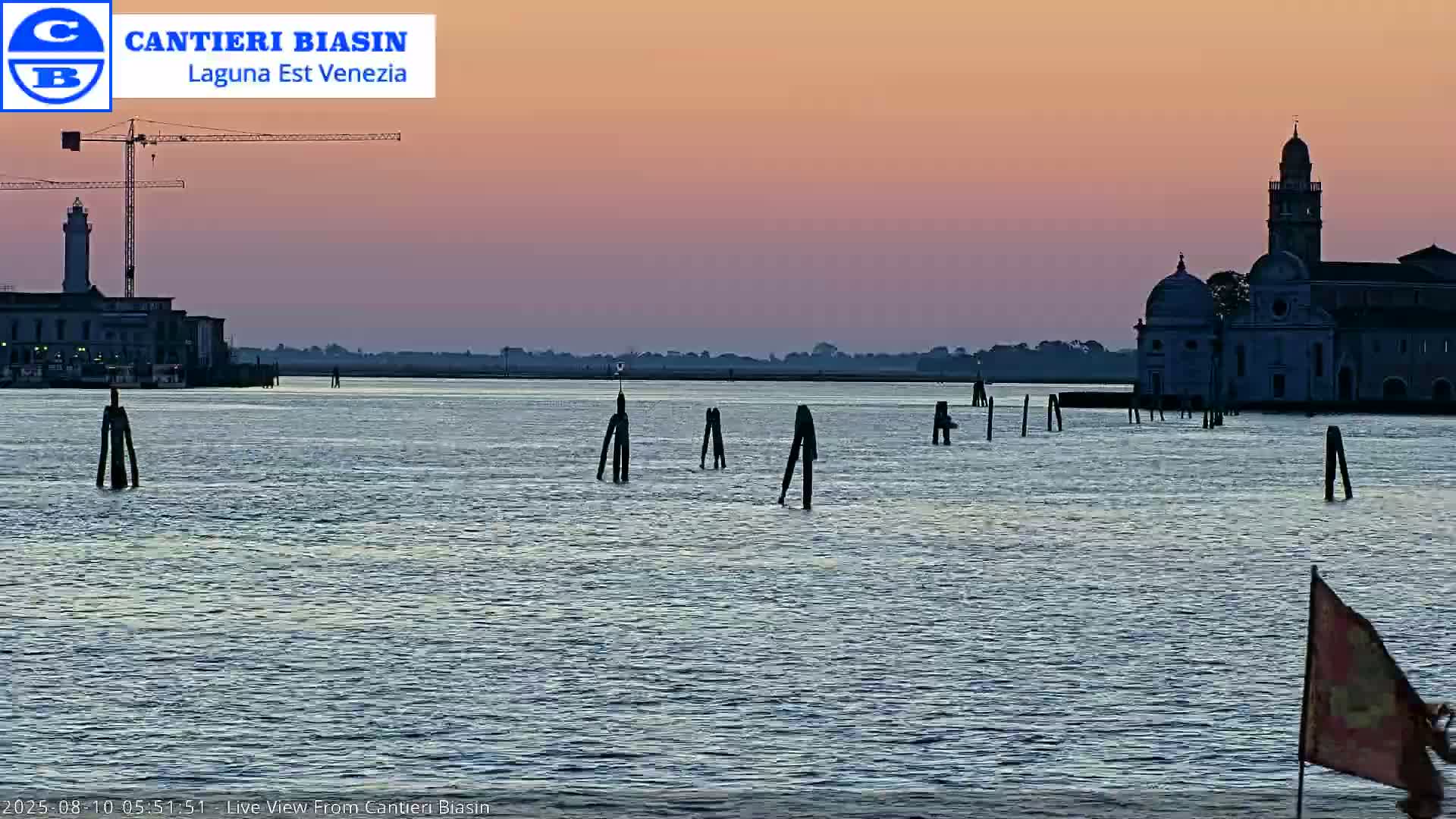 Laguna Lake Est Veniezia from Cantieri Biasin - Venice, Veneto, Italy