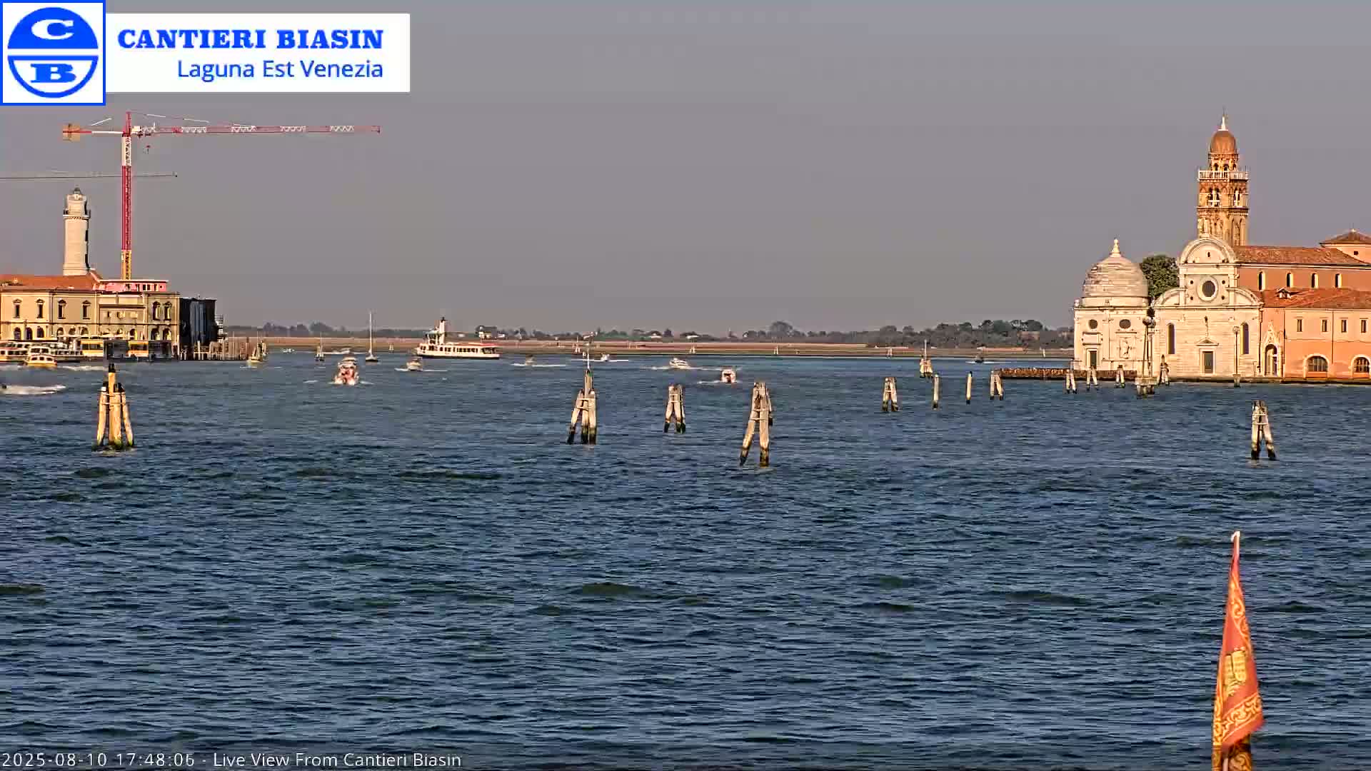 Laguna Lake Est Veniezia from Cantieri Biasin - Venice, Veneto, Italy