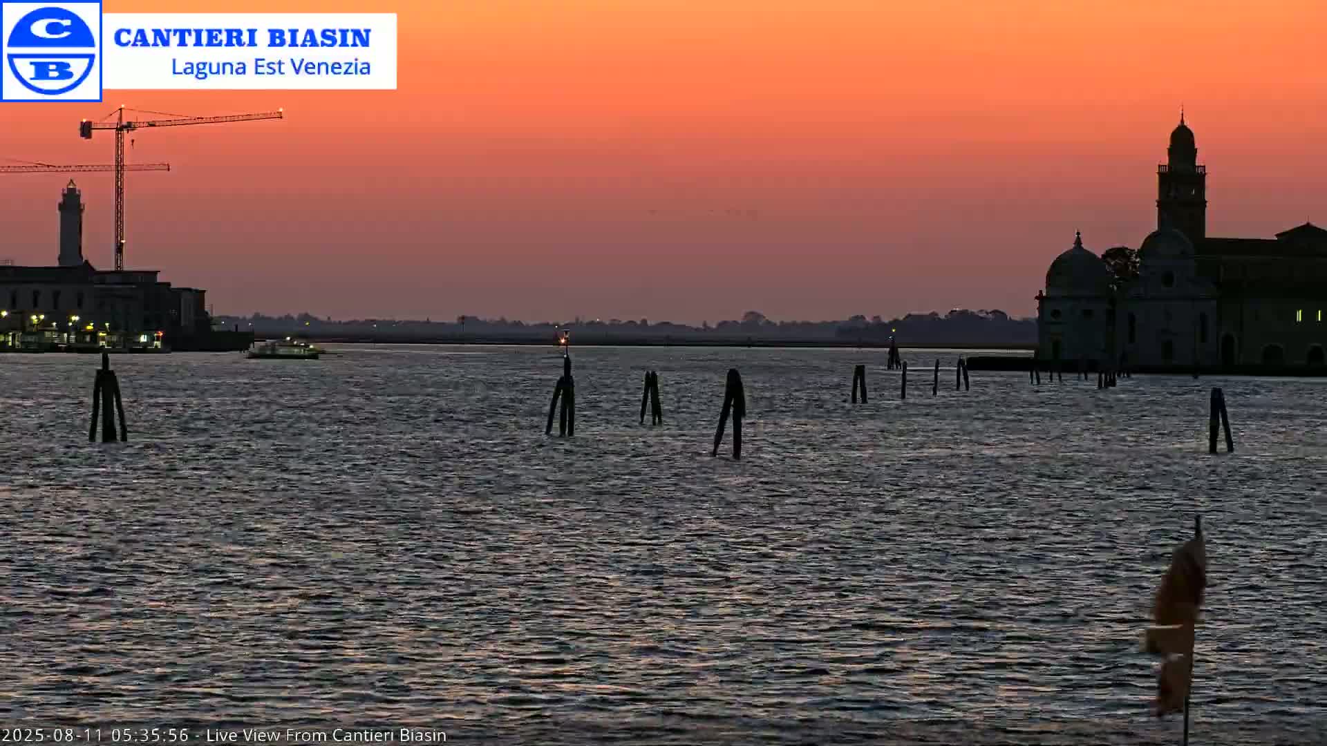 Laguna Lake Est Veniezia from Cantieri Biasin - Venice, Veneto, Italy