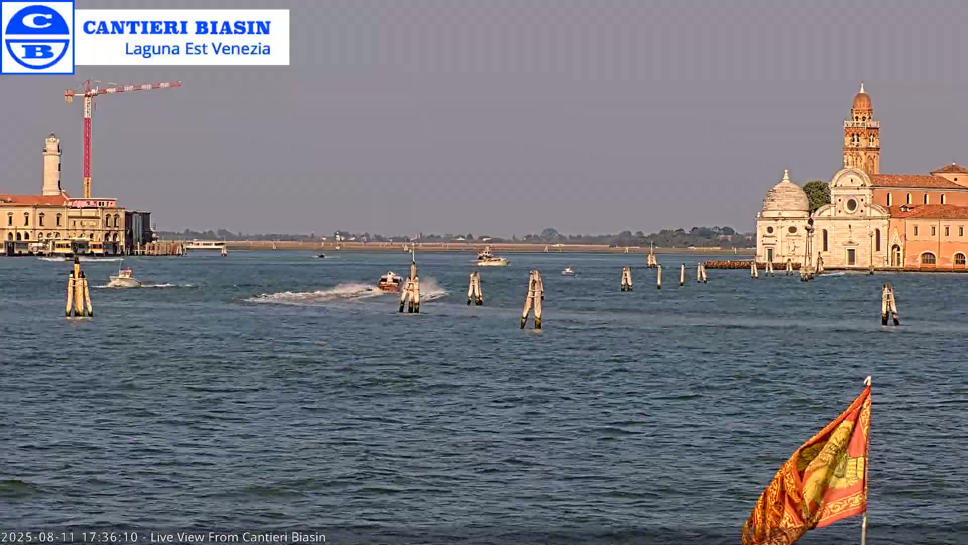 Laguna Lake Est Veniezia from Cantieri Biasin - Venice, Veneto, Italy