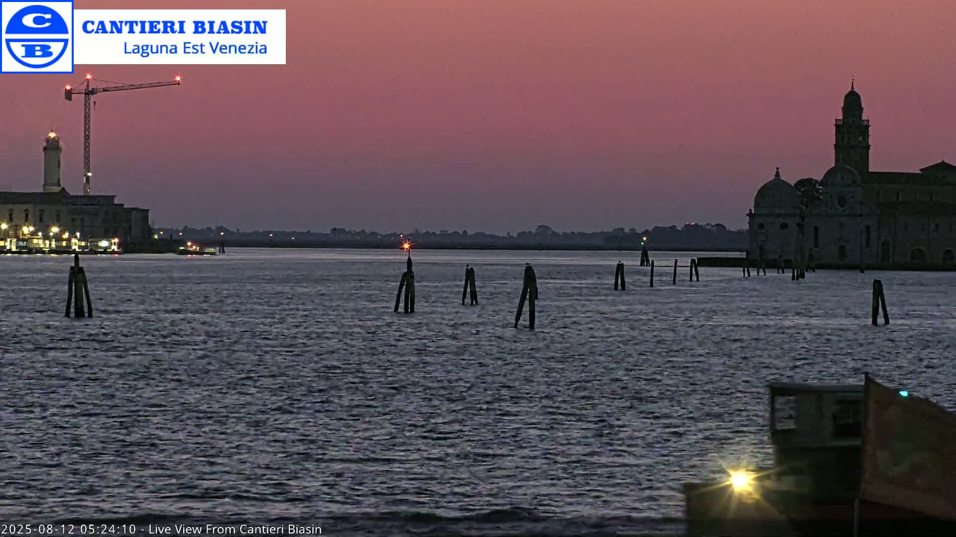 Laguna Lake Est Veniezia from Cantieri Biasin - Venice, Veneto, Italy