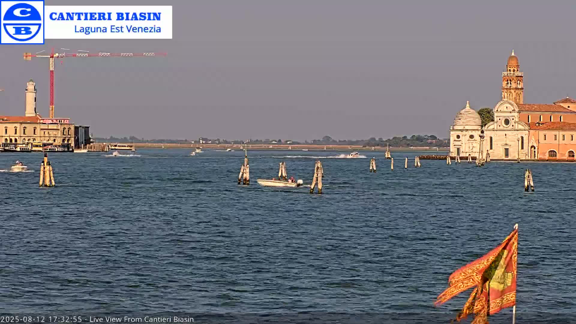 Laguna Lake Est Veniezia from Cantieri Biasin - Venice, Veneto, Italy