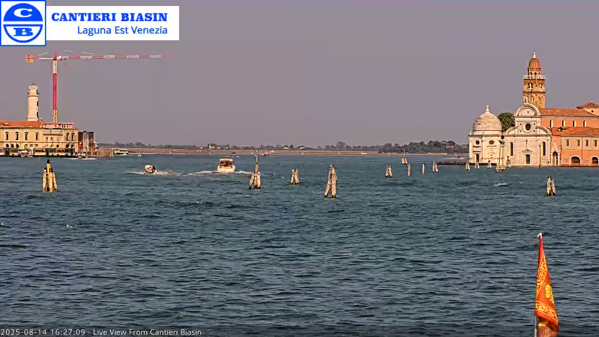 Laguna Lake Est Veniezia from Cantieri Biasin - Venice, Veneto, Italy