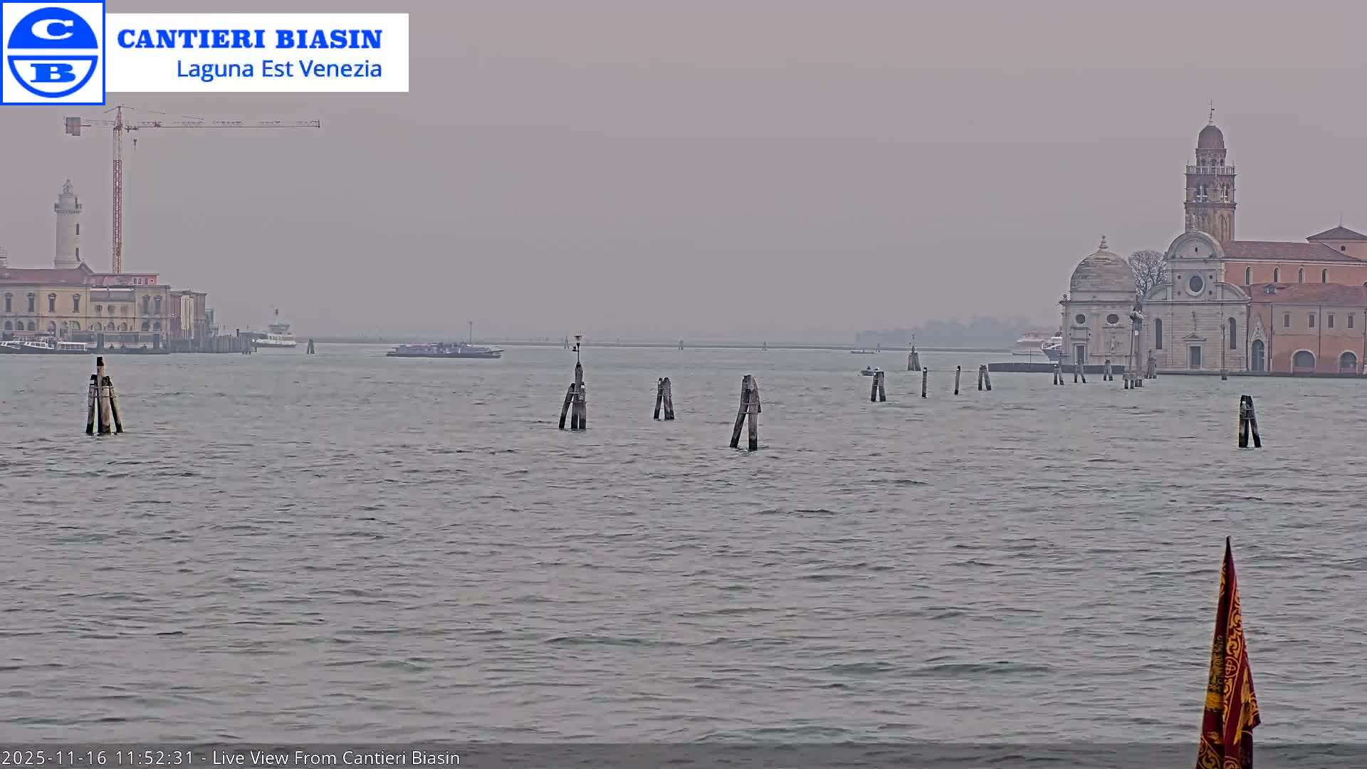 Laguna Lake Est Veniezia from Cantieri Biasin - Venice, Veneto, Italy