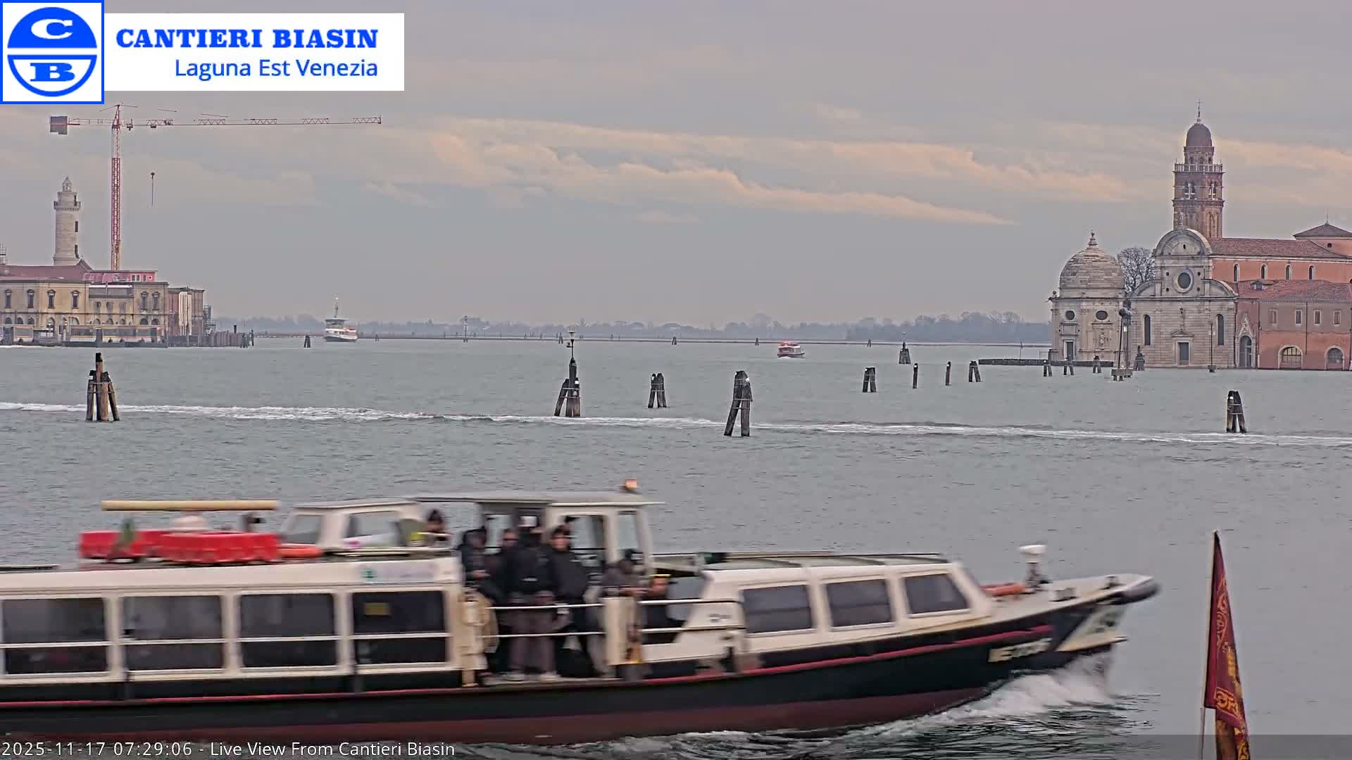 Laguna Lake Est Veniezia from Cantieri Biasin - Venice, Veneto, Italy