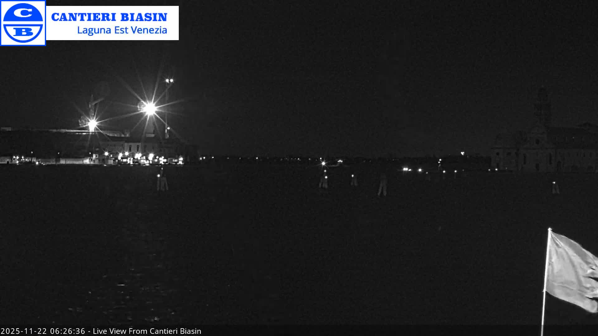 Laguna Lake Est Veniezia from Cantieri Biasin - Venice, Veneto, Italy