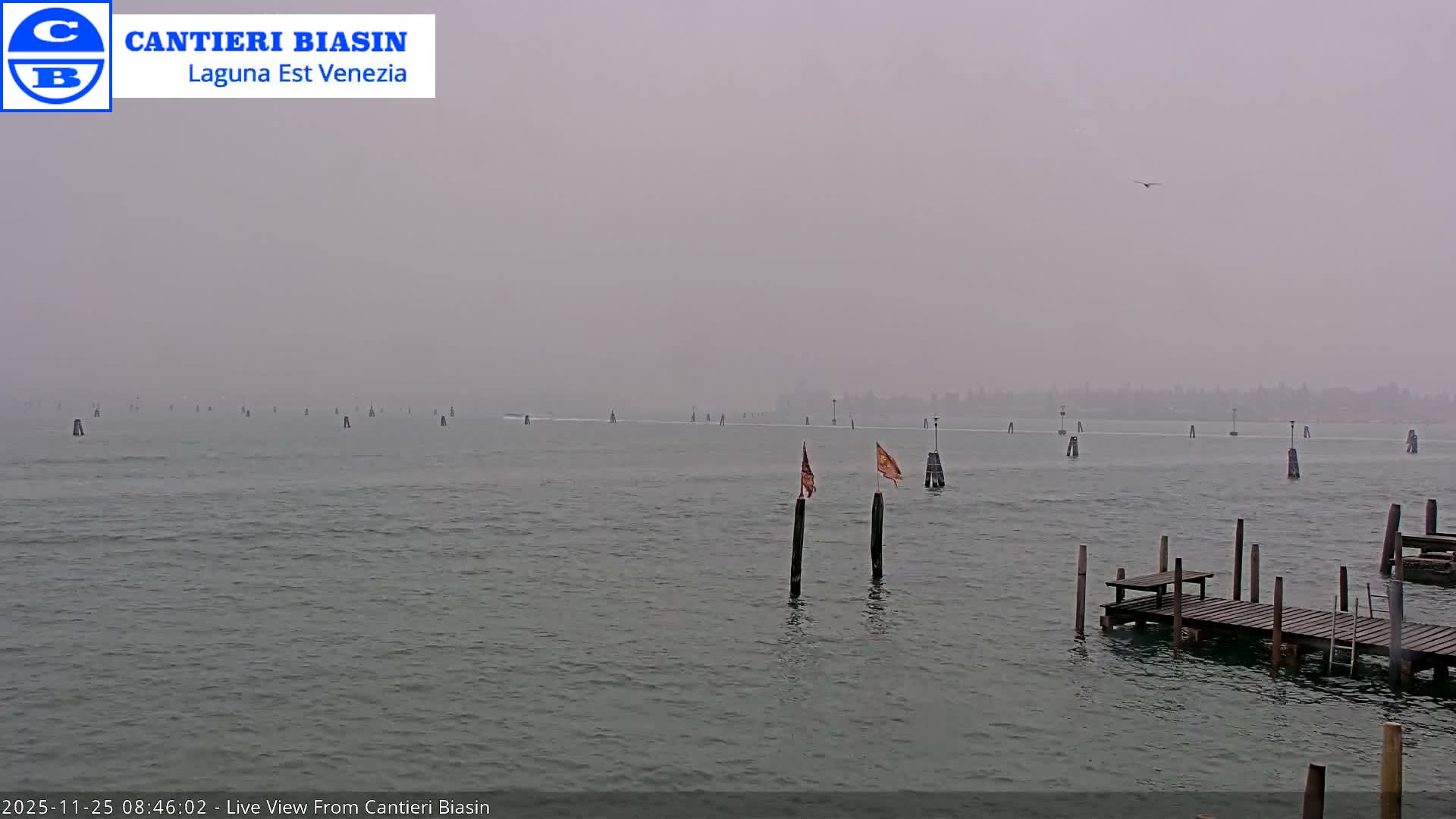 Laguna Lake Est Veniezia from Cantieri Biasin - Venice, Veneto, Italy