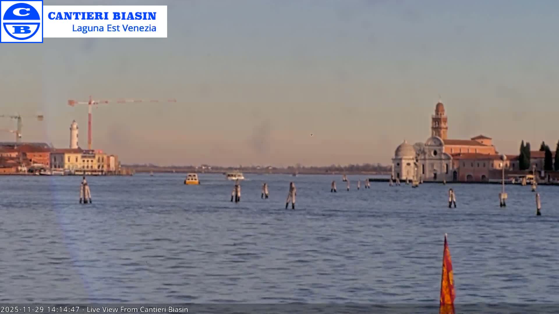 Laguna Lake Est Veniezia from Cantieri Biasin - Venice, Veneto, Italy
