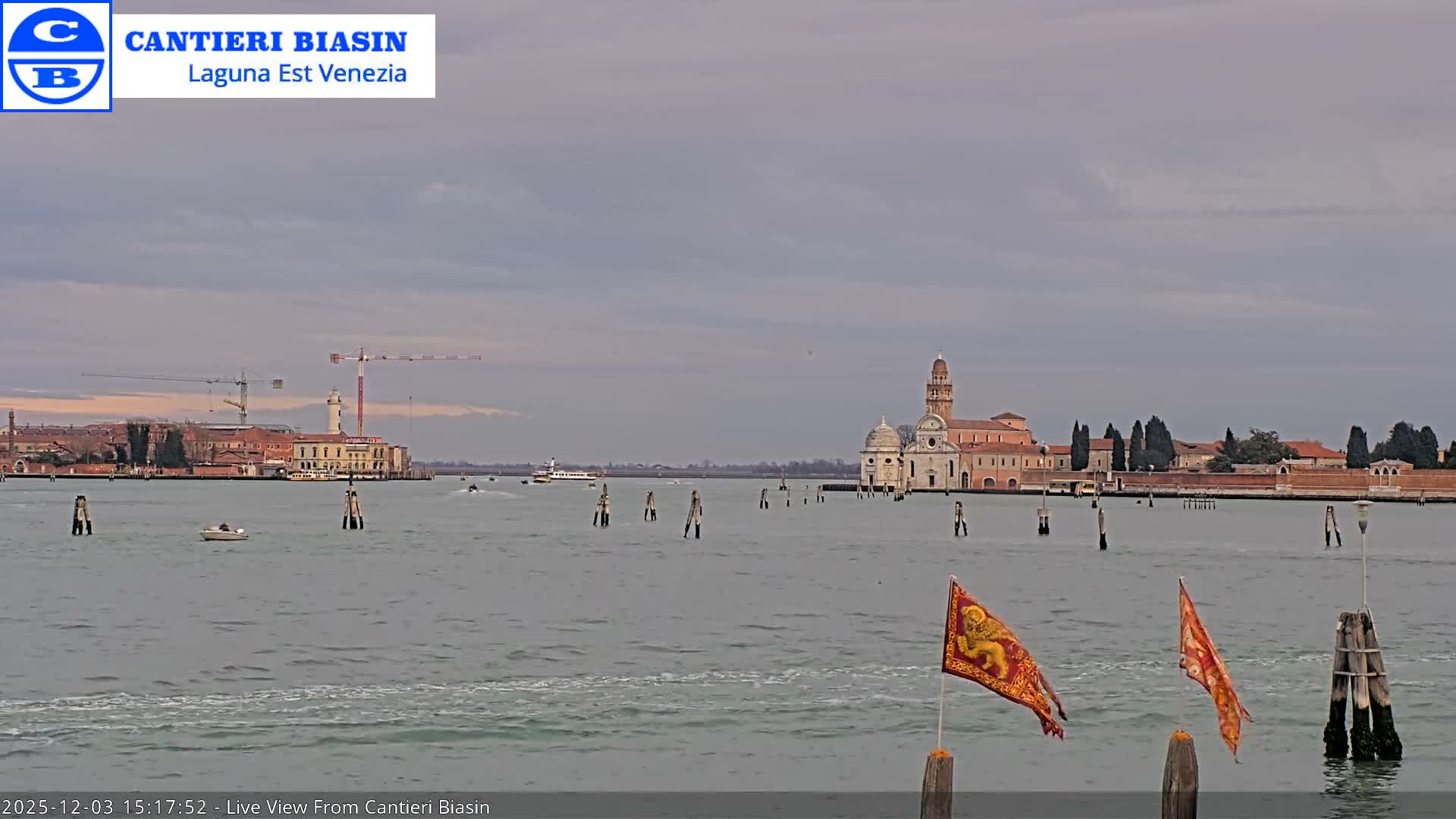 Laguna Lake Est Veniezia from Cantieri Biasin - Venice, Veneto, Italy