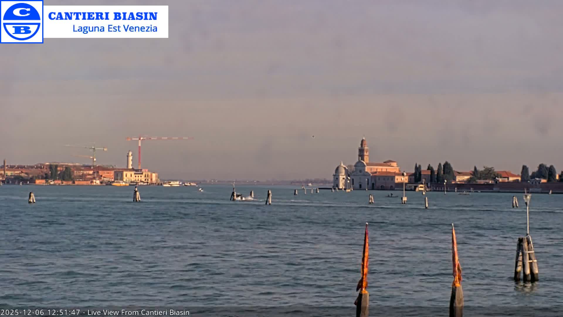 Laguna Lake Est Veniezia from Cantieri Biasin - Venice, Veneto, Italy