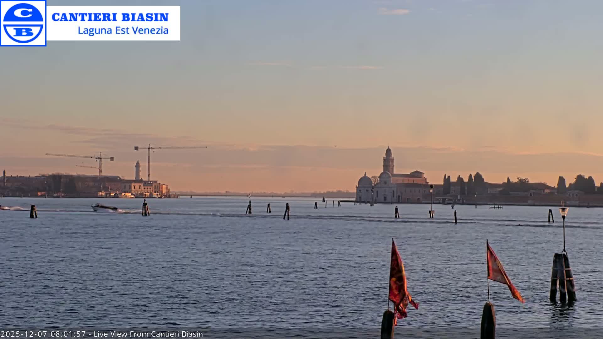 Laguna Lake Est Veniezia from Cantieri Biasin - Venice, Veneto, Italy