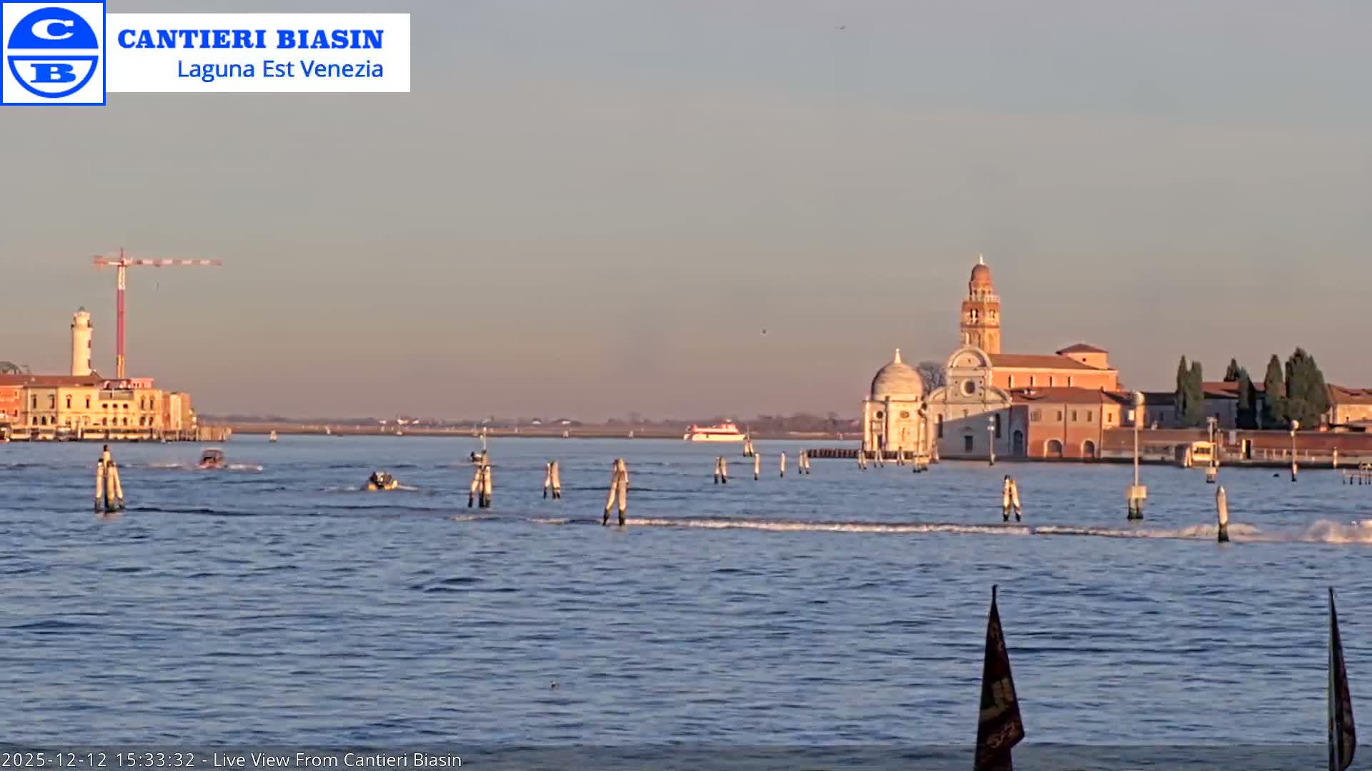 Laguna Lake Est Veniezia from Cantieri Biasin - Venice, Veneto, Italy