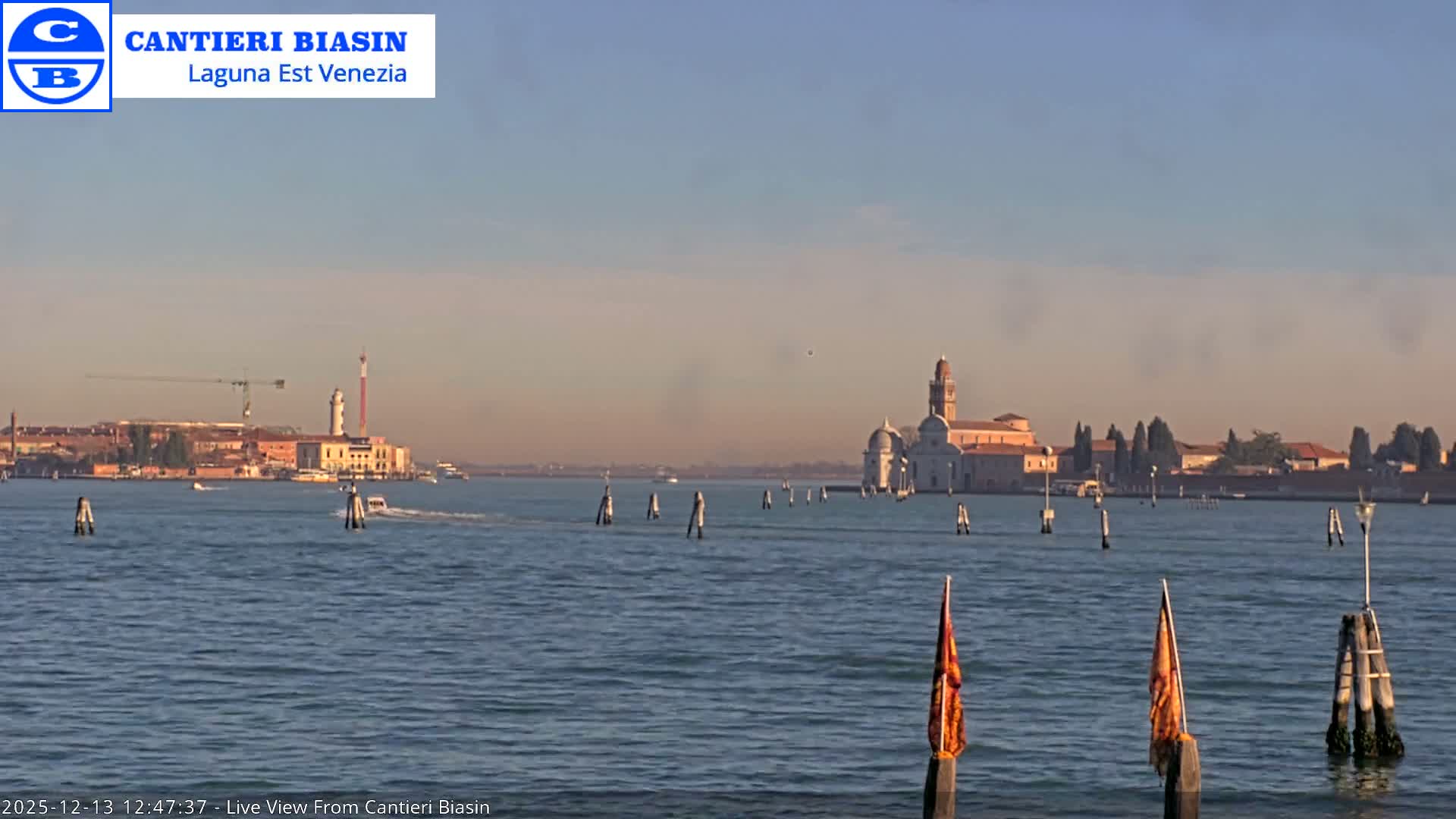 Laguna Lake Est Veniezia from Cantieri Biasin - Venice, Veneto, Italy