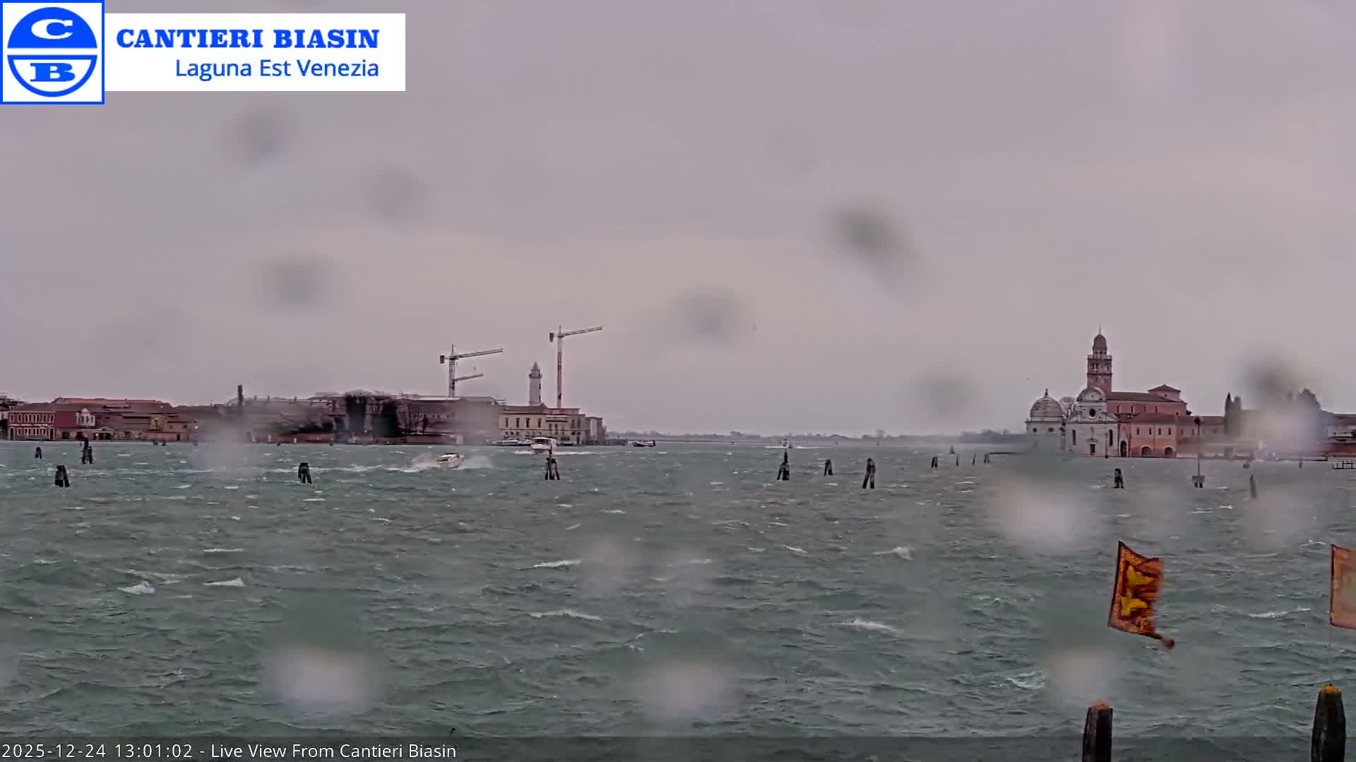 Laguna Lake Est Veniezia from Cantieri Biasin - Venice, Veneto, Italy