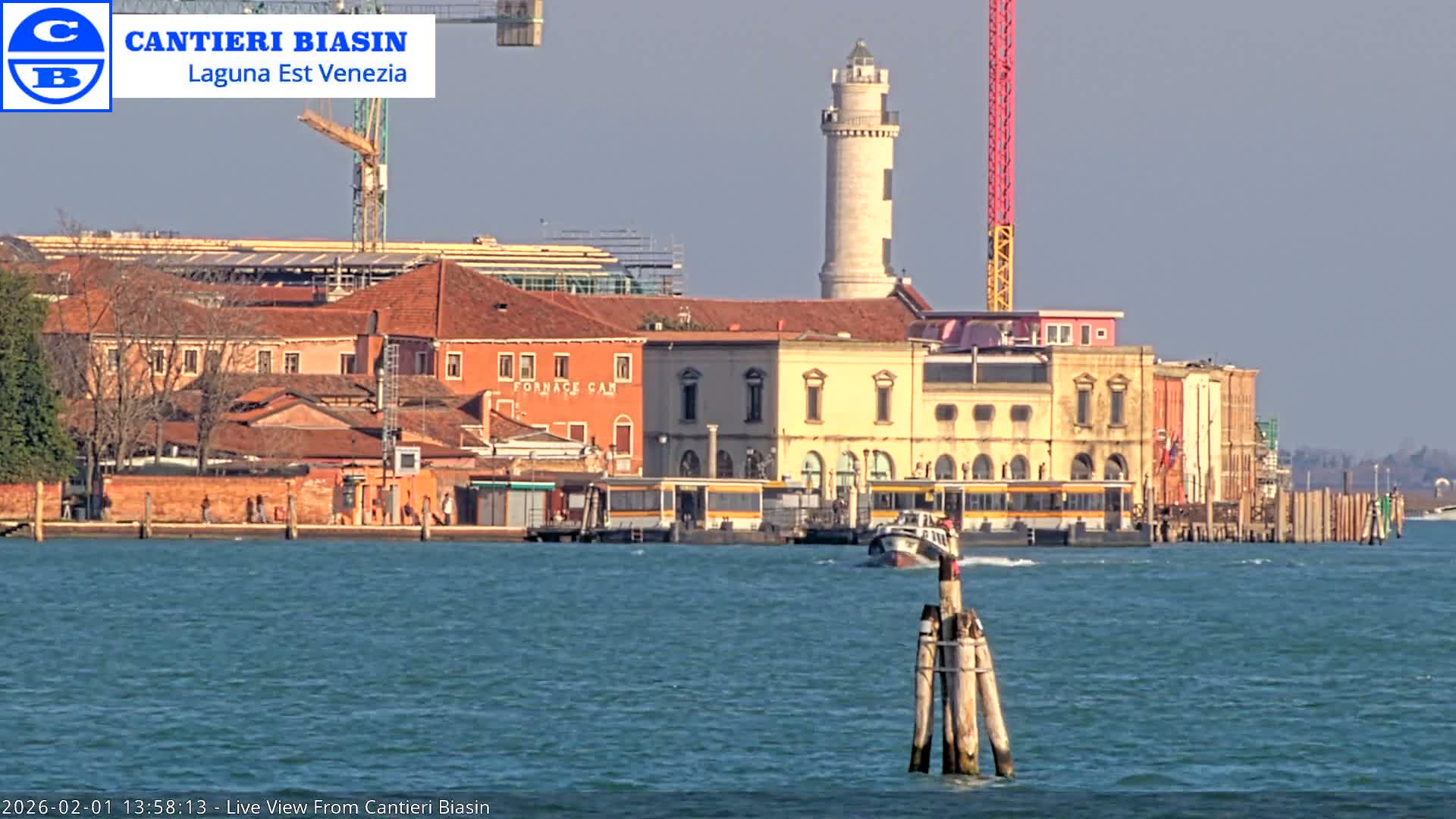 Laguna Lake Est Veniezia from Cantieri Biasin - Venice, Veneto, Italy