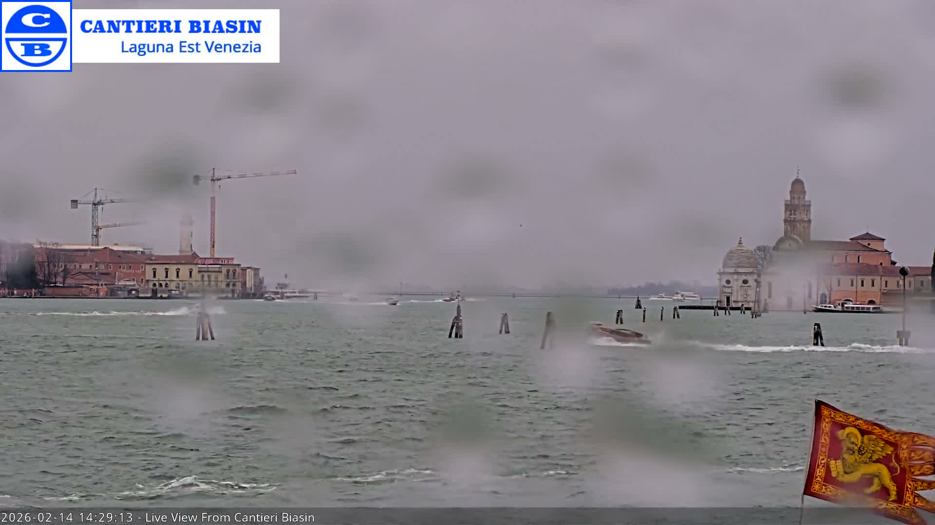 Laguna Lake Est Veniezia from Cantieri Biasin - Venice, Veneto, Italy