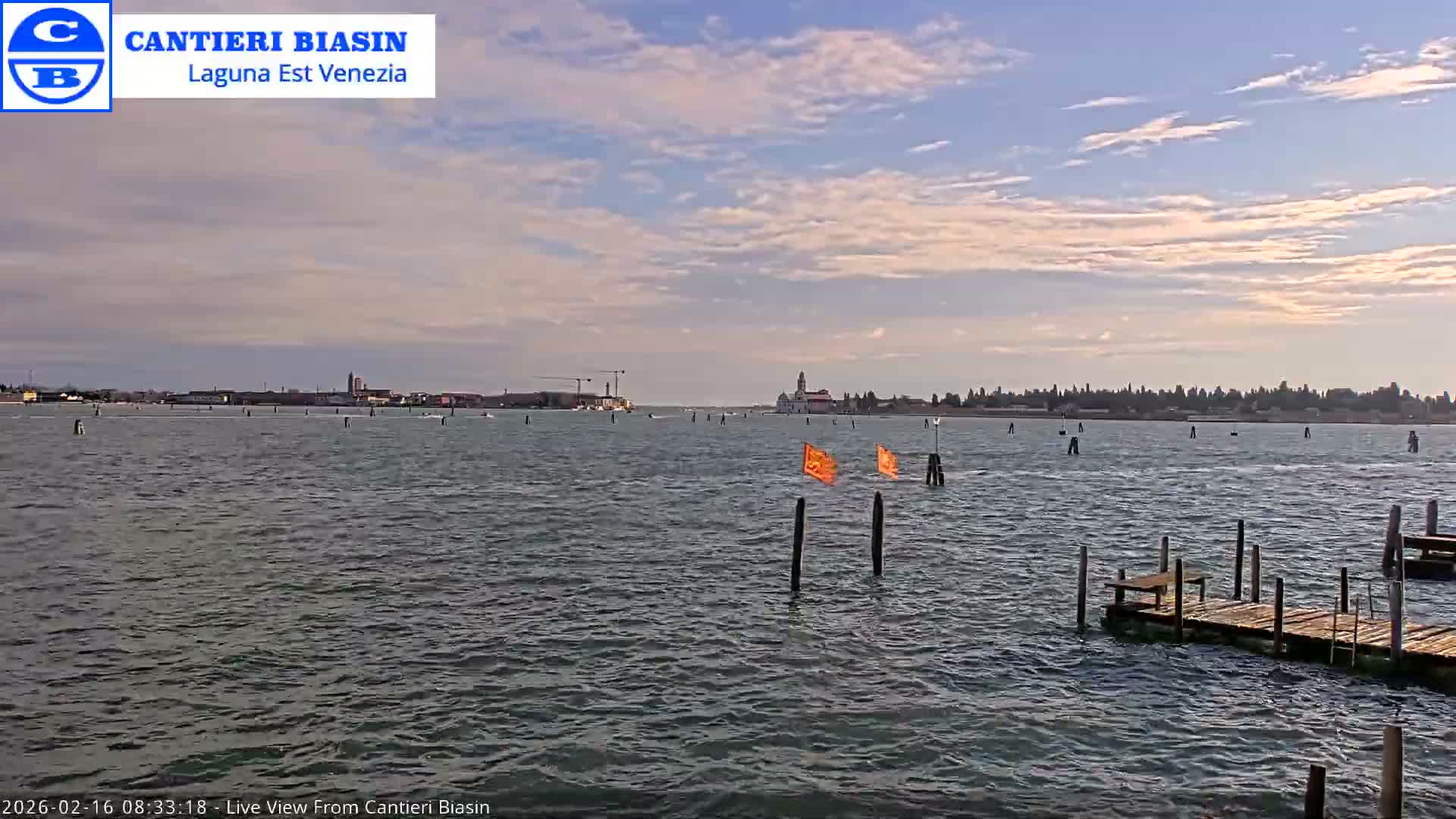 Laguna Lake Est Veniezia from Cantieri Biasin - Venice, Veneto, Italy