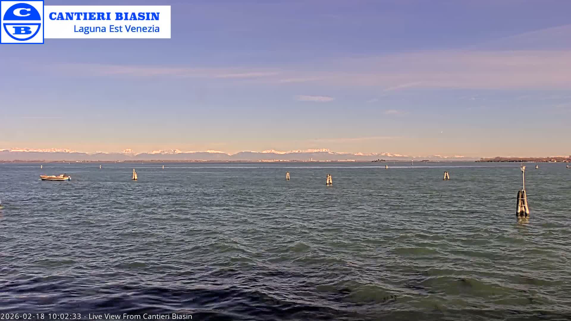Laguna Lake Est Veniezia from Cantieri Biasin - Venice, Veneto, Italy