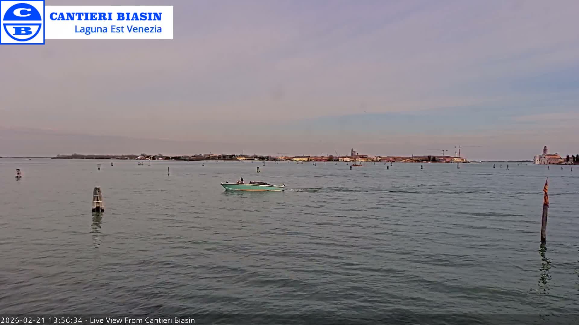 Laguna Lake Est Veniezia from Cantieri Biasin - Venice, Veneto, Italy