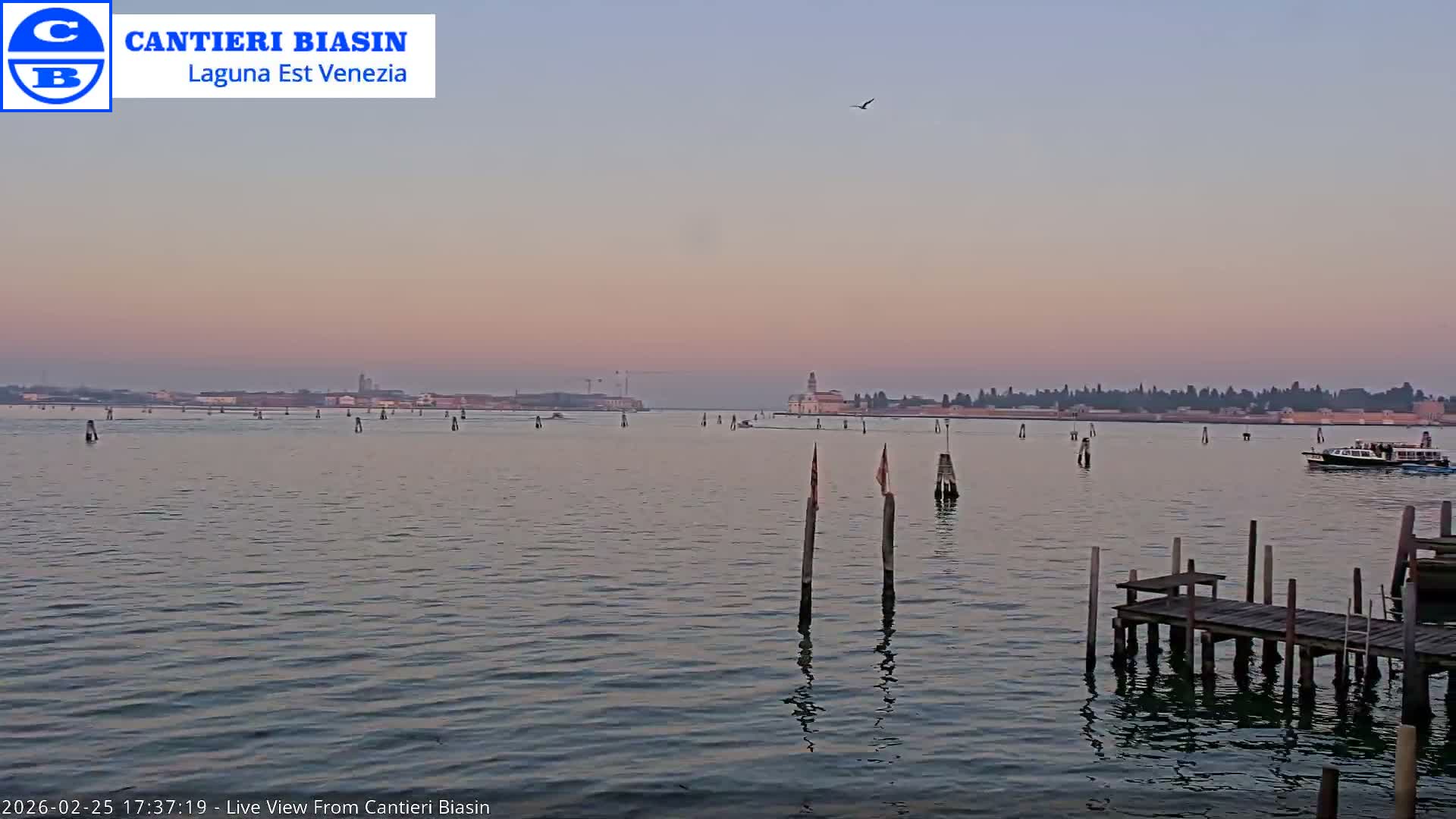 Laguna Lake Est Veniezia from Cantieri Biasin - Venice, Veneto, Italy