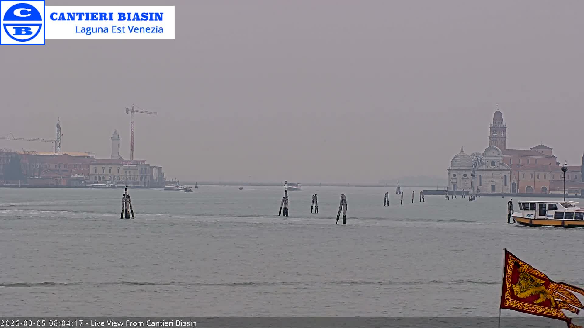 Laguna Lake Est Veniezia from Cantieri Biasin - Venice, Veneto, Italy