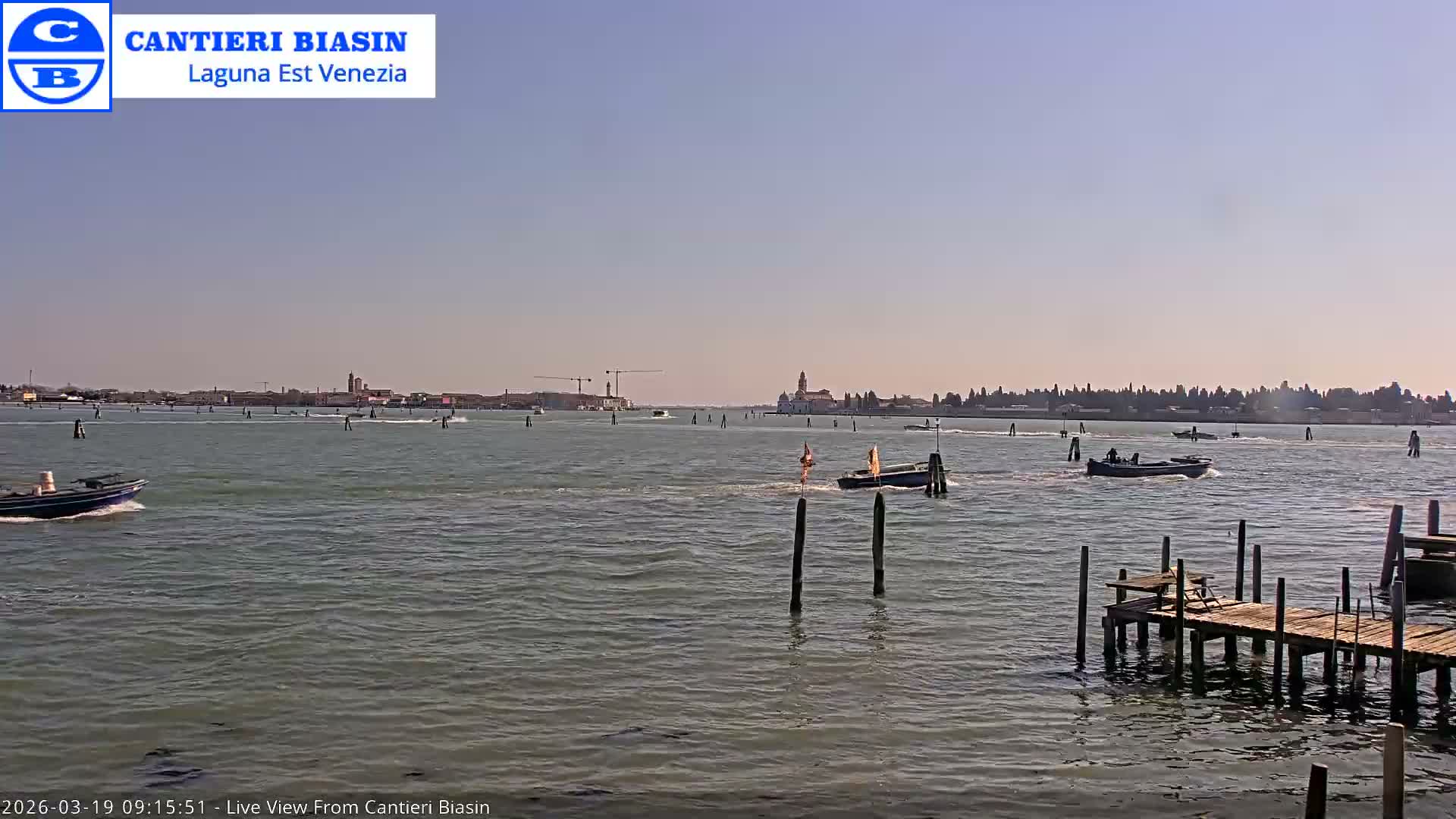 Laguna Lake Est Veniezia from Cantieri Biasin - Venice, Veneto, Italy