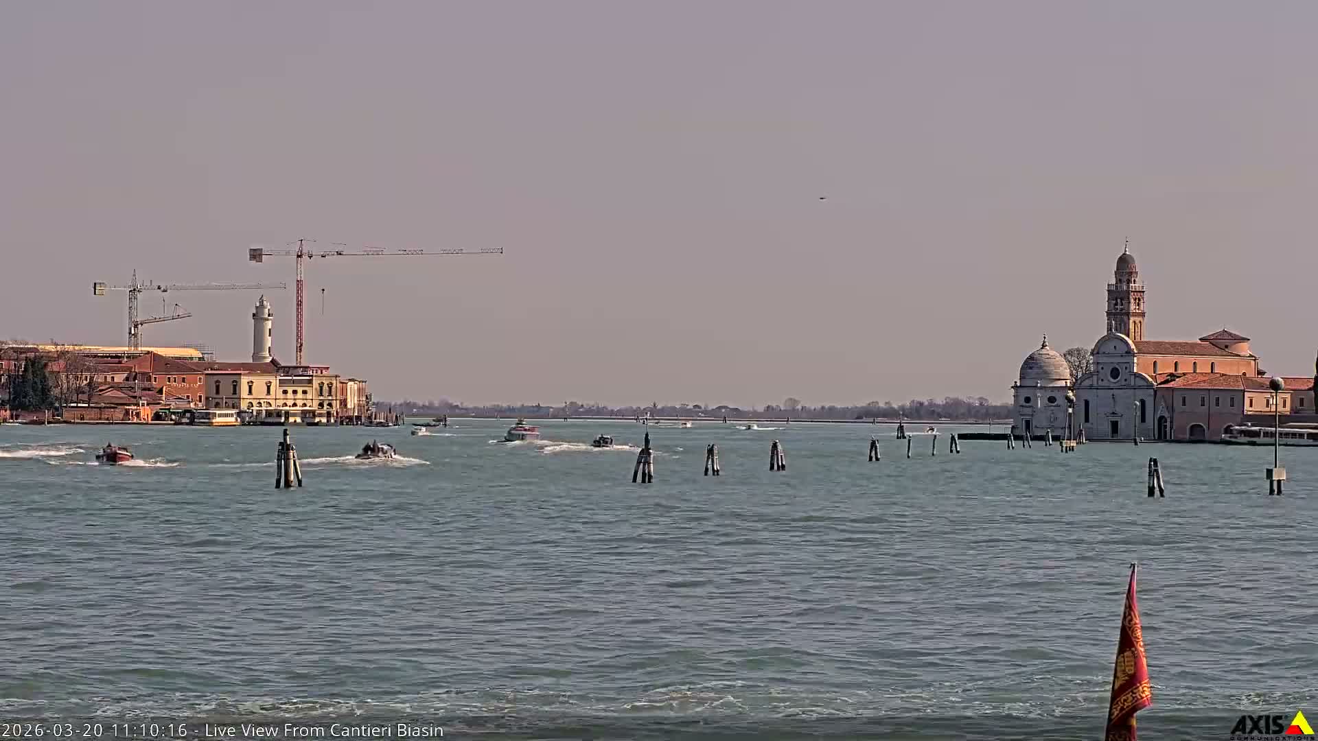 Laguna Lake Est Veniezia from Cantieri Biasin - Venice, Veneto, Italy