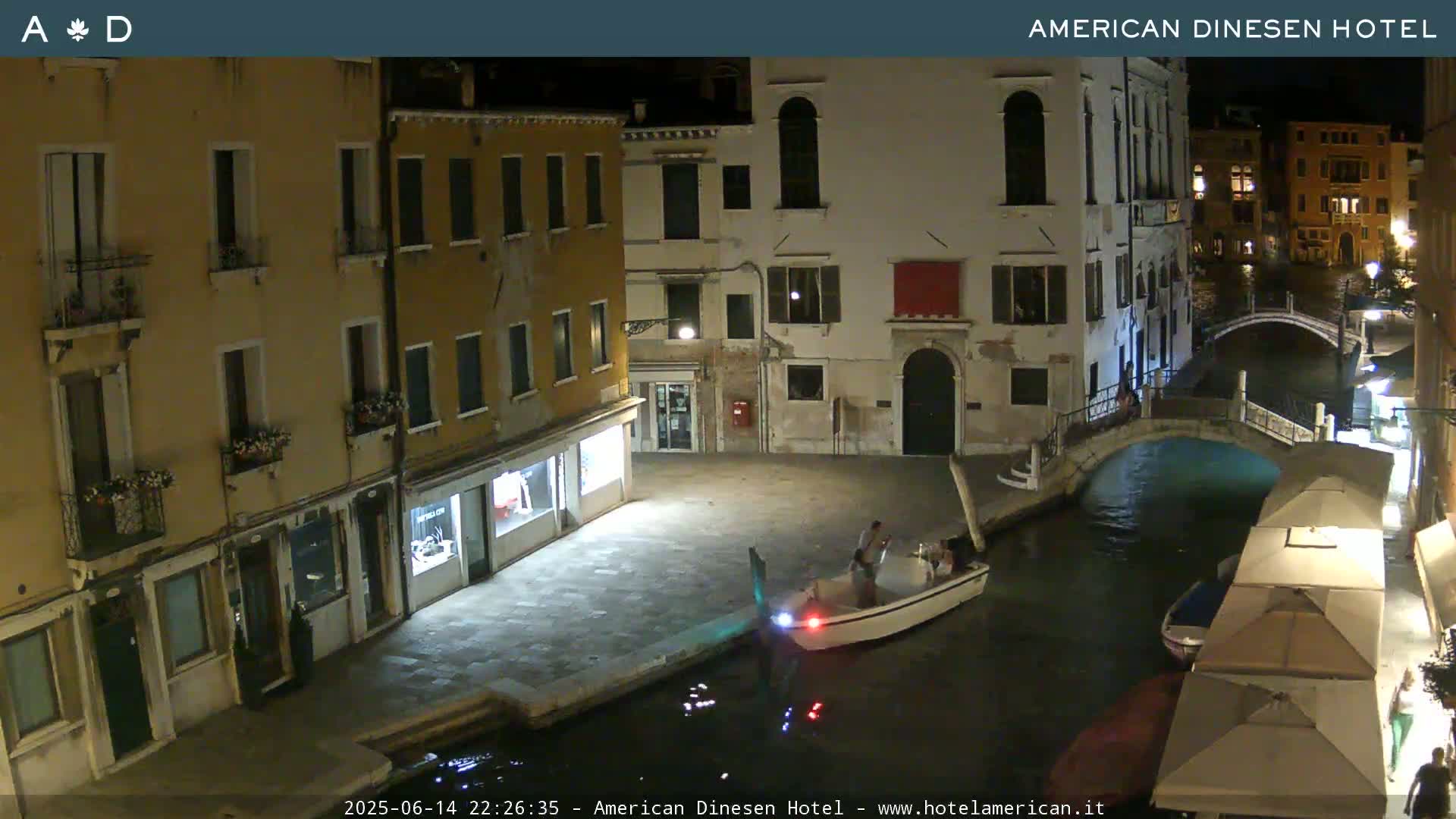 Venice Dorsoduro Canal Live Cam - Veneto, Italy