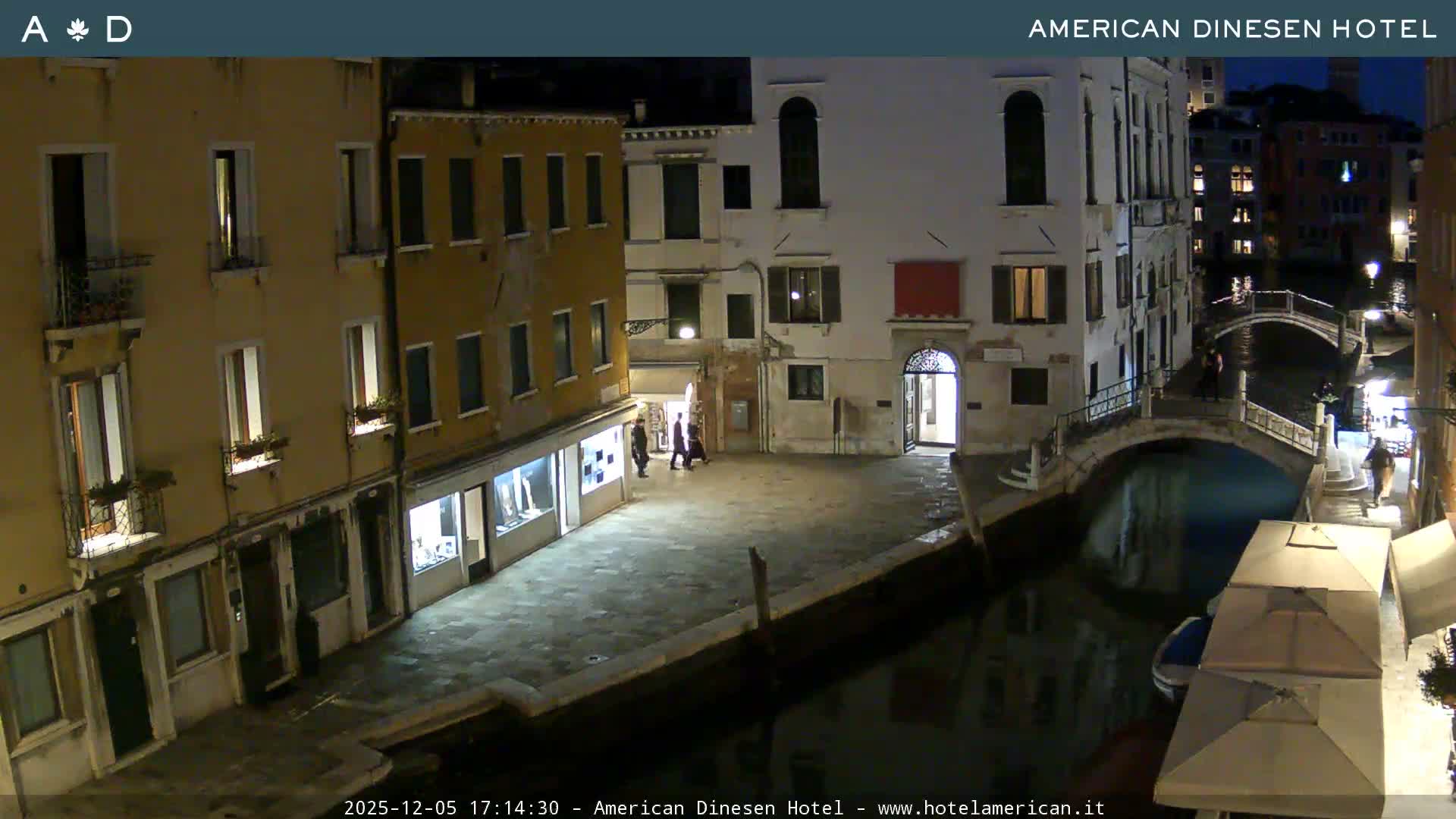 Venice Dorsoduro Canal Live Cam - Venice, Veneto, Italy