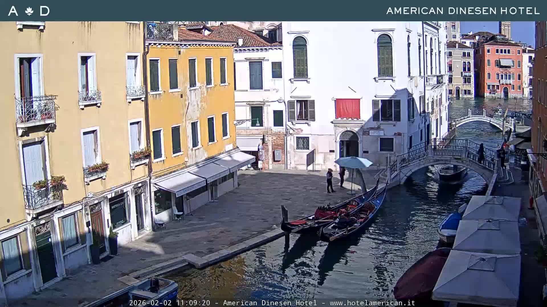 Venice Dorsoduro Canal Live Cam - Venice, Veneto, Italy