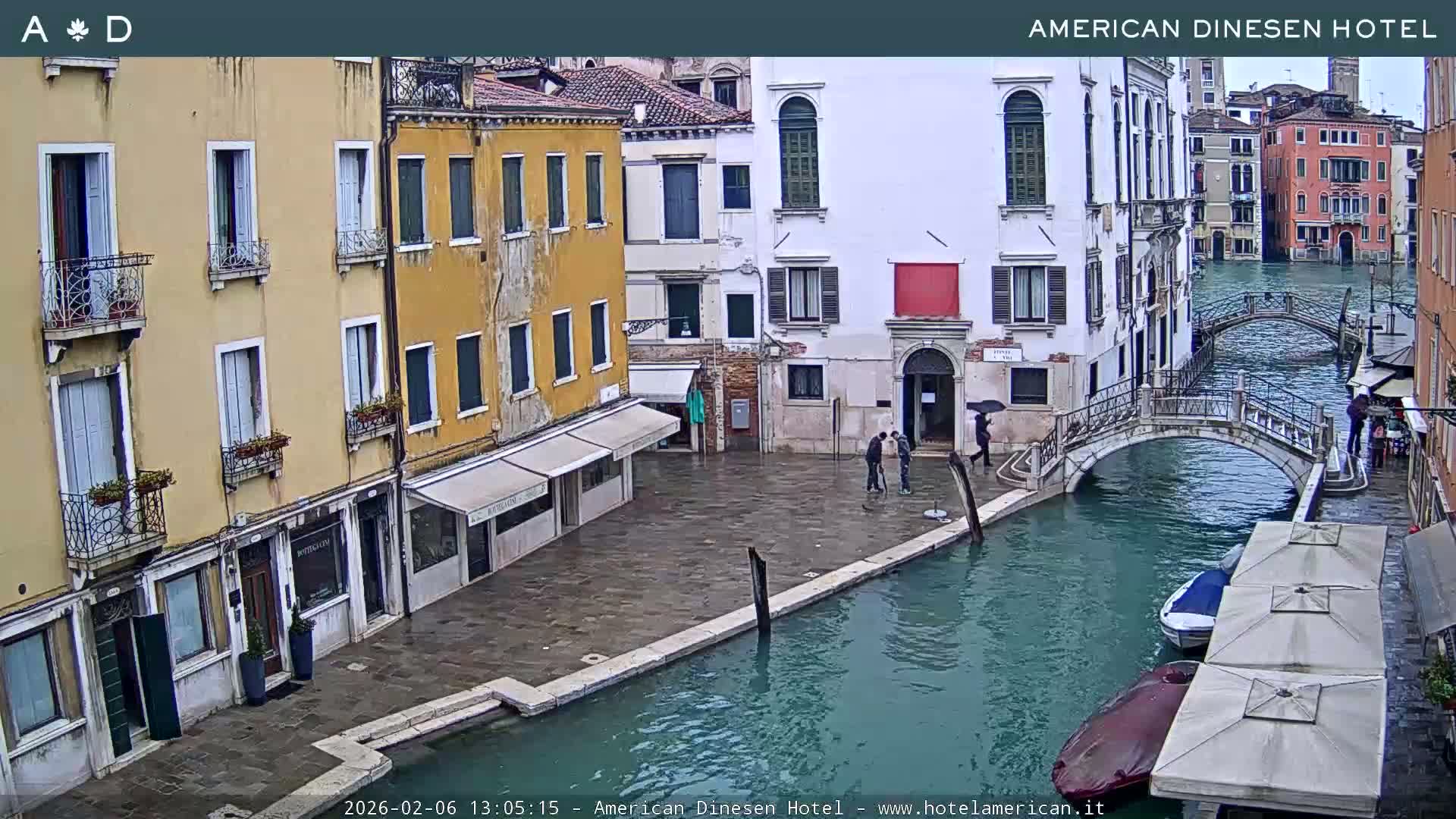 Venice Dorsoduro Canal Live Cam - Venice, Veneto, Italy