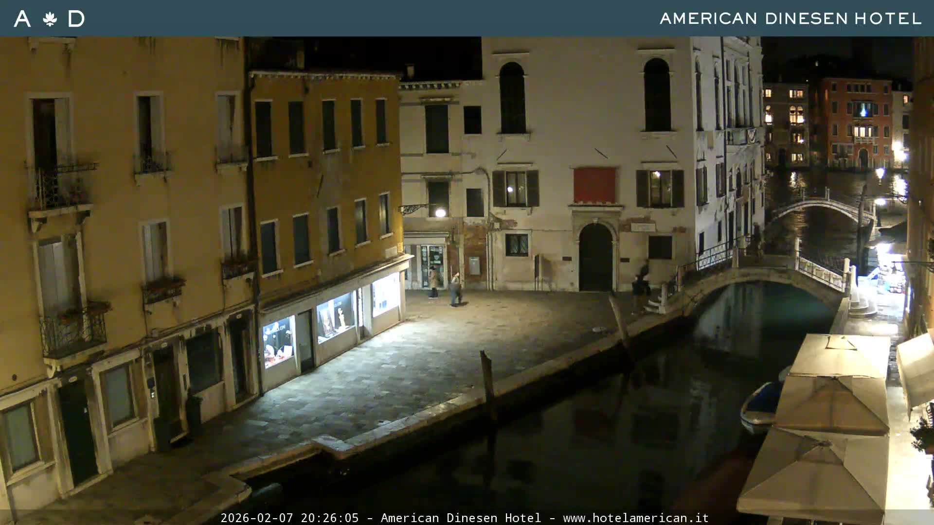 Venice Dorsoduro Canal Live Cam - Venice, Veneto, Italy