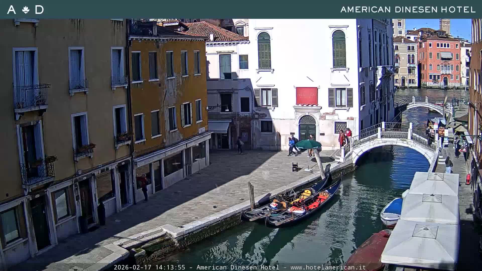 Venice Dorsoduro Canal Live Cam - Venice, Veneto, Italy