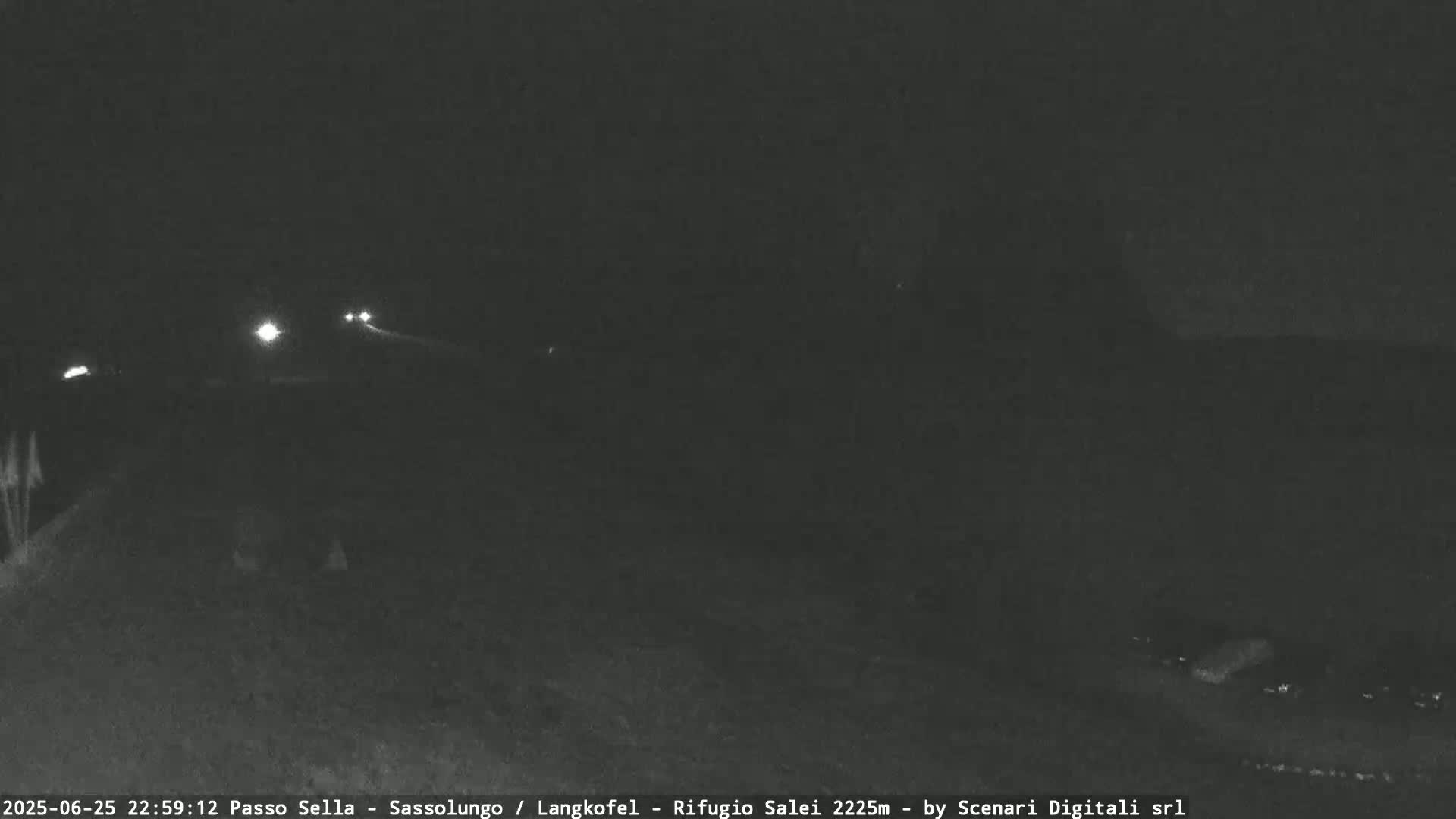 Sassolungo , Langkofel - Passo Sella Ski Slopes Dolomites Live Cam  - Bolzano, Trentino-South Tyrol, Italy