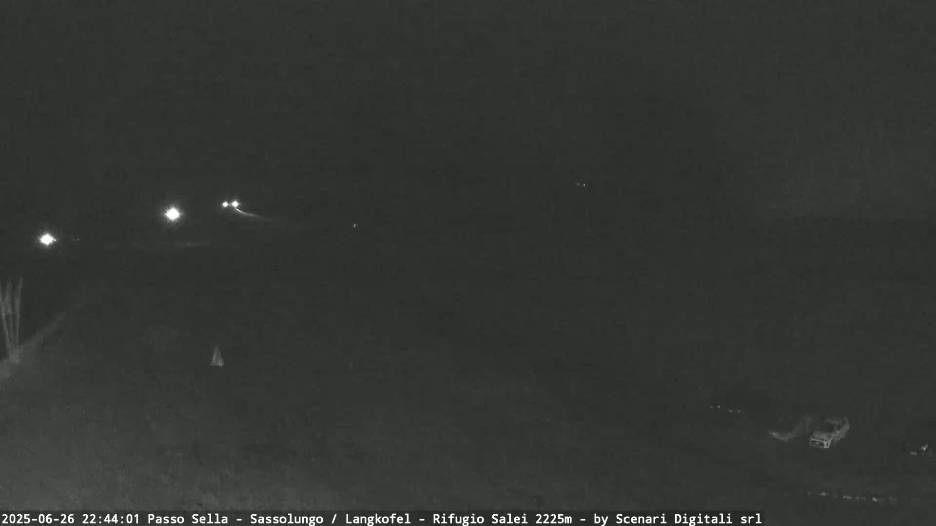 Sassolungo , Langkofel - Passo Sella Ski Slopes Dolomites Live Cam  - Bolzano, Trentino-South Tyrol, Italy
