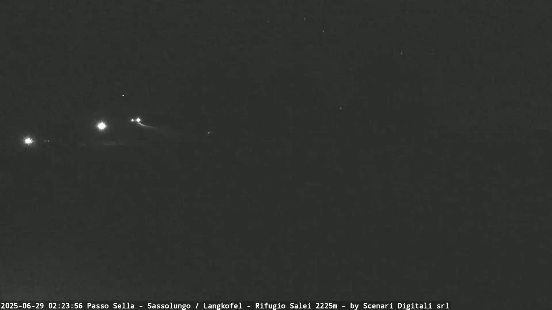 Sassolungo , Langkofel - Passo Sella Ski Slopes Dolomites Live Cam  - Bolzano, Trentino-South Tyrol, Italy
