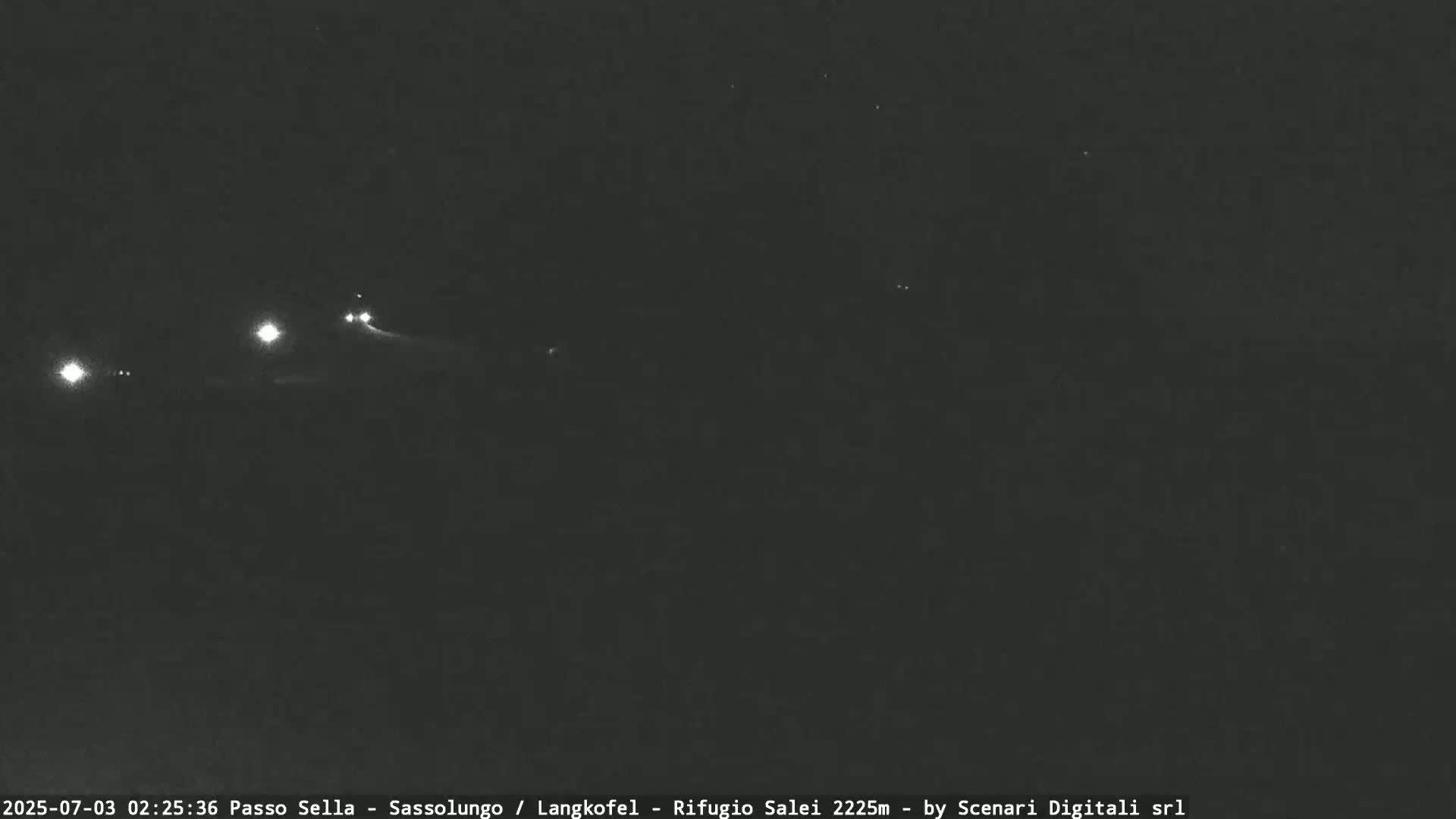 Sassolungo , Langkofel - Passo Sella Ski Slopes Dolomites Live Cam  - Bolzano, Trentino-South Tyrol, Italy