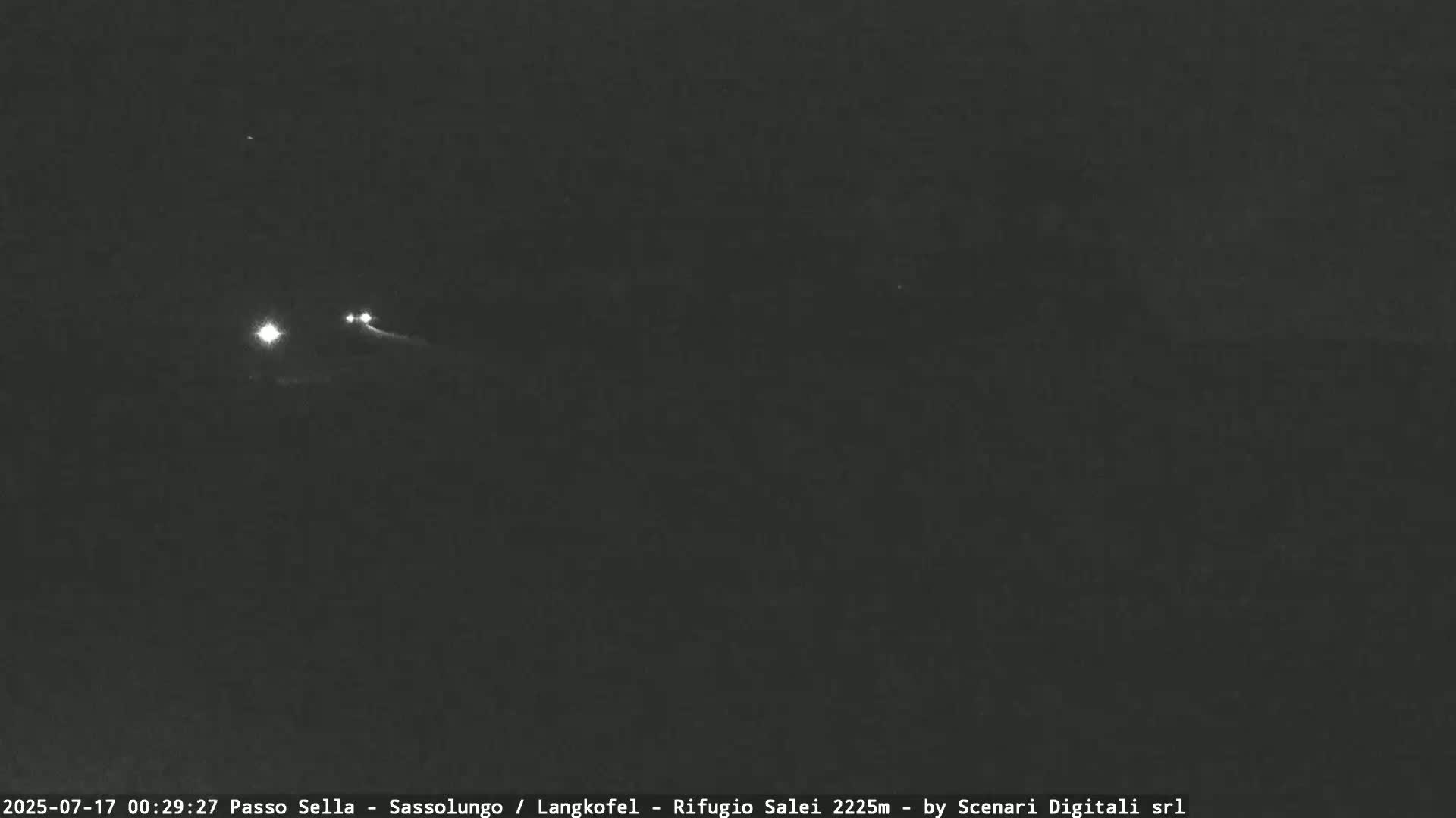 Sassolungo , Langkofel - Passo Sella Ski Slopes Dolomites Live Cam  - Bolzano, Trentino-South Tyrol, Italy