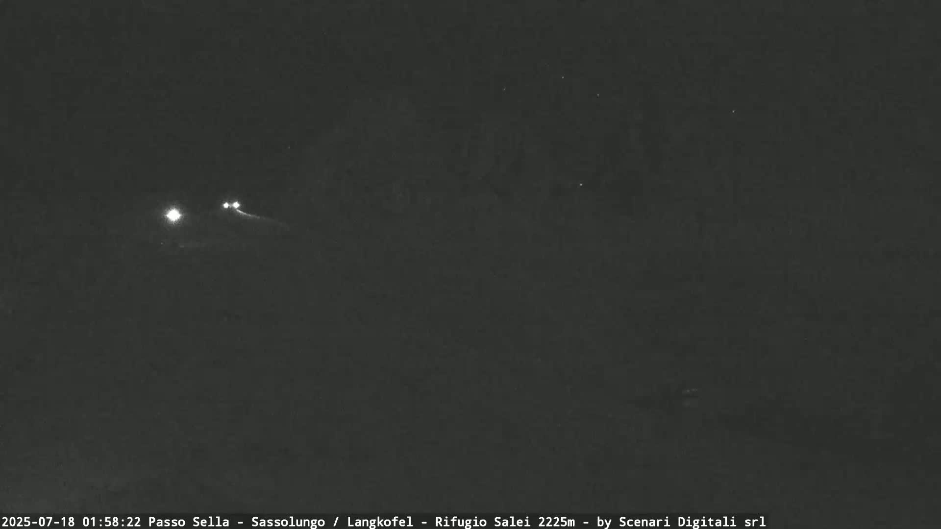 Sassolungo , Langkofel - Passo Sella Ski Slopes Dolomites Live Cam  - Bolzano, Trentino-South Tyrol, Italy