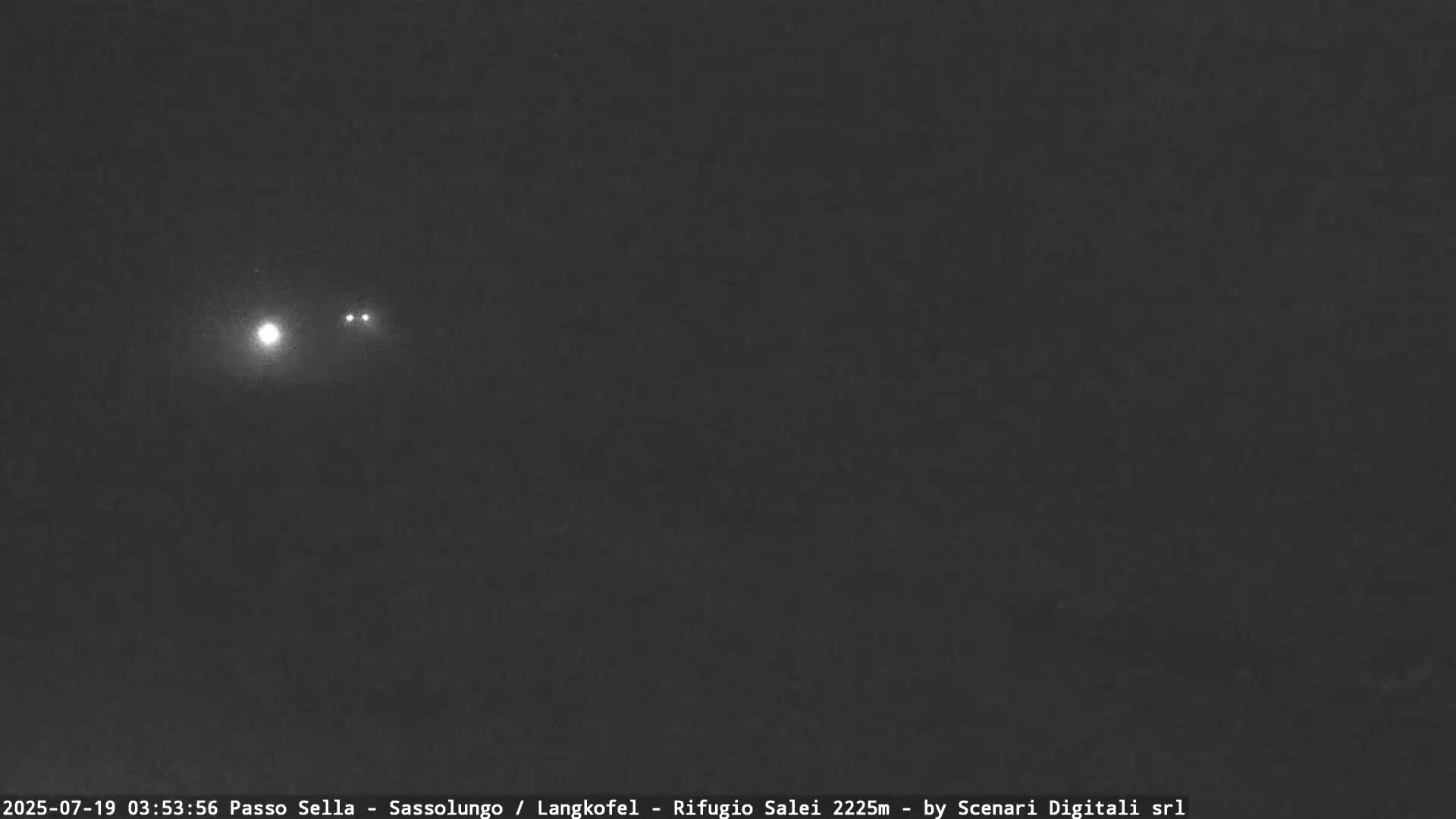 Sassolungo , Langkofel - Passo Sella Ski Slopes Dolomites Live Cam  - Bolzano, Trentino-South Tyrol, Italy