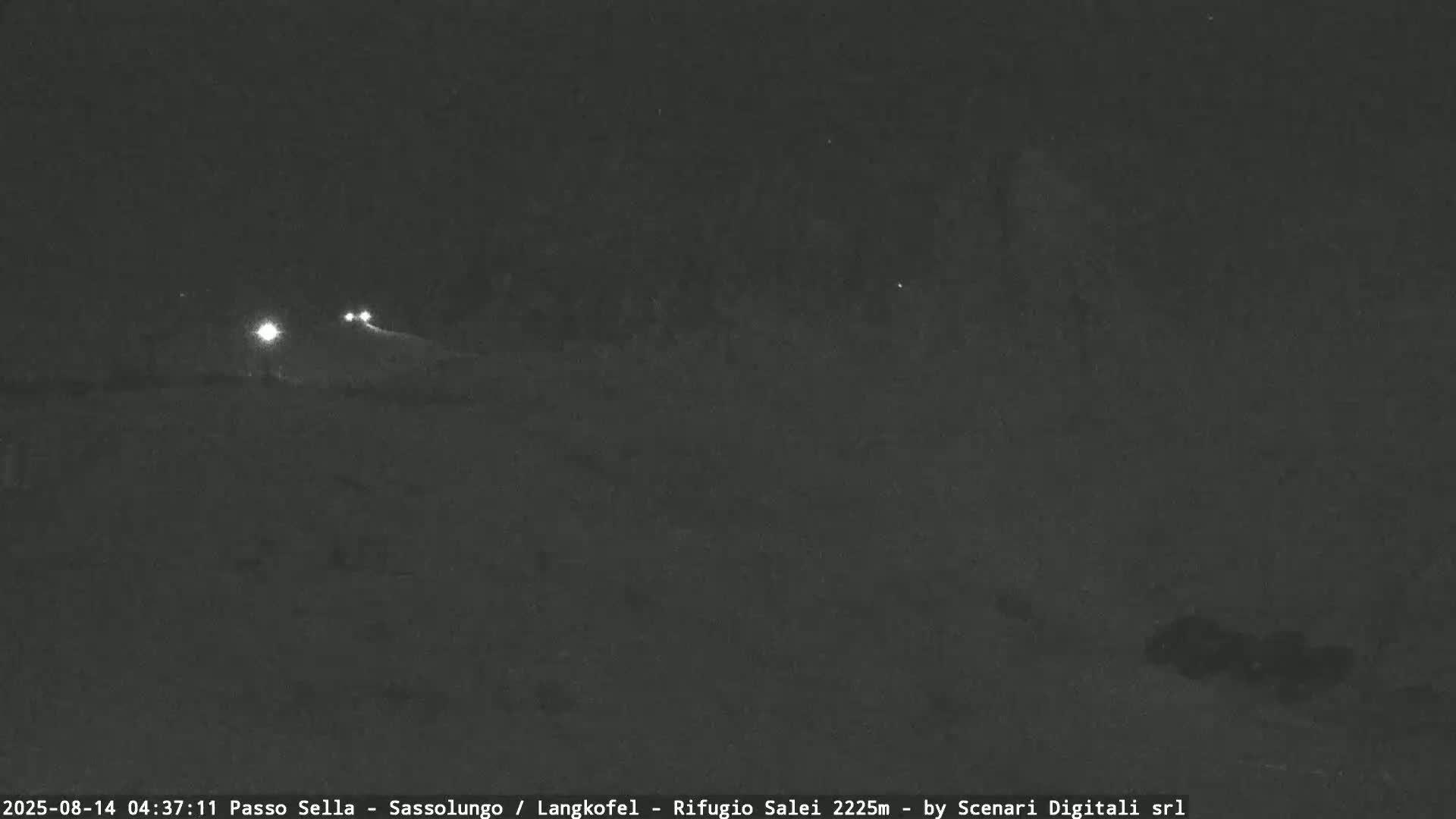 Sassolungo , Langkofel - Passo Sella Ski Slopes Dolomites Live Cam  - Bolzano, Trentino-South Tyrol, Italy