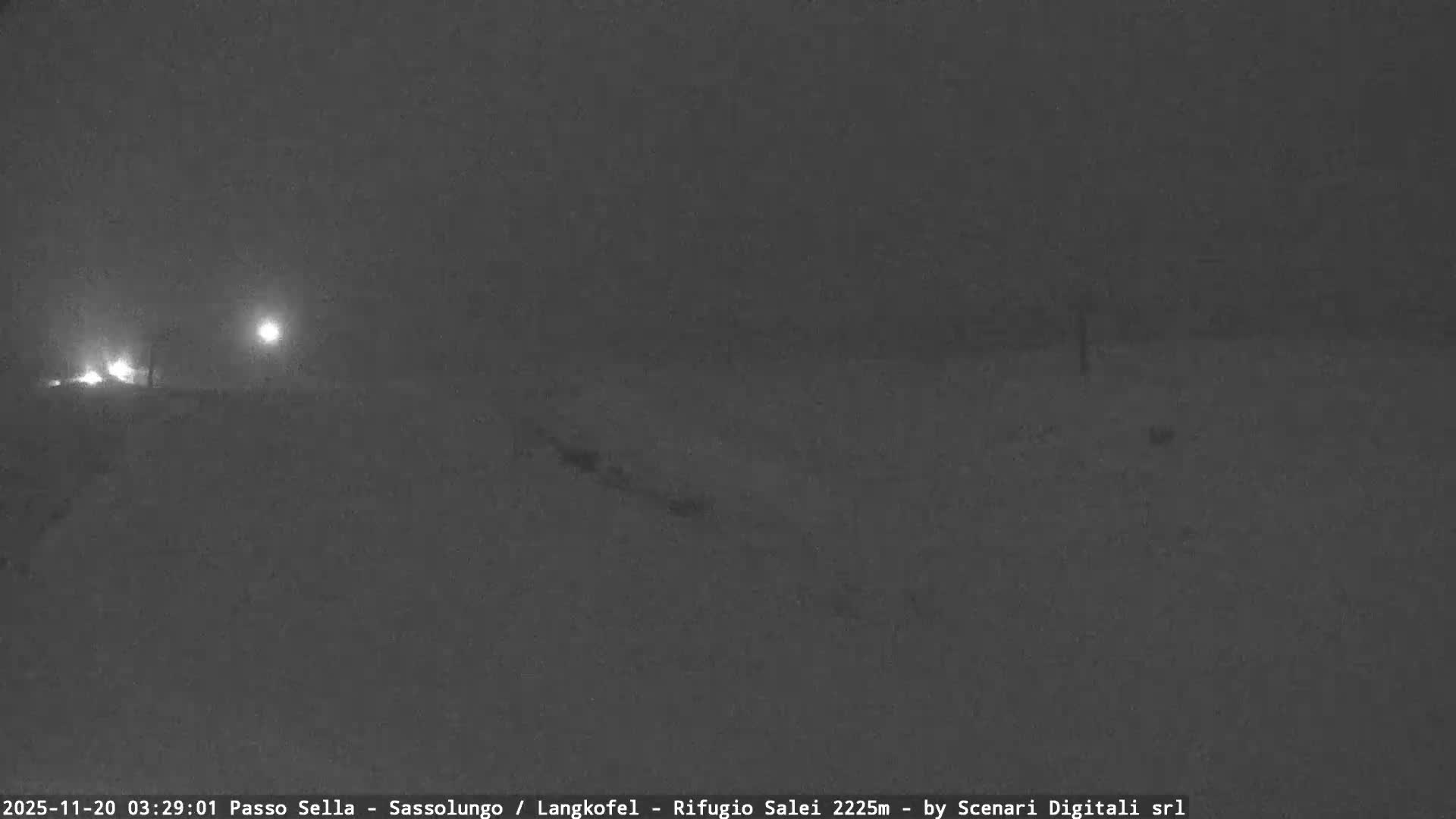 Sassolungo , Langkofel - Passo Sella Ski Slopes Dolomites Live Cam  - Bolzano, Trentino-South Tyrol, Italy